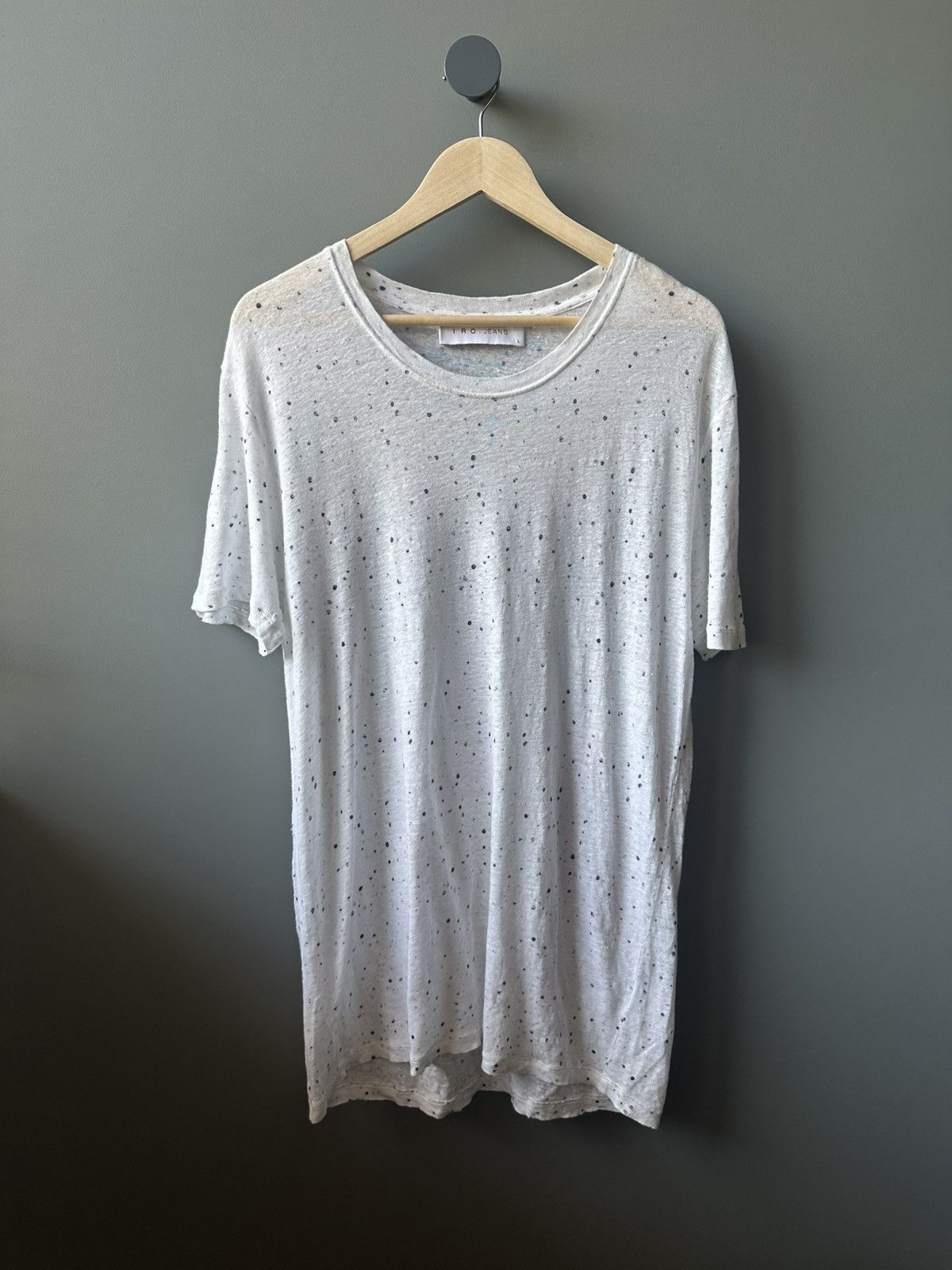 Iro IRO Paris White Linen T-Shirt Size L Size US L / EU 52-54 / 3 - 1 Thumbnail