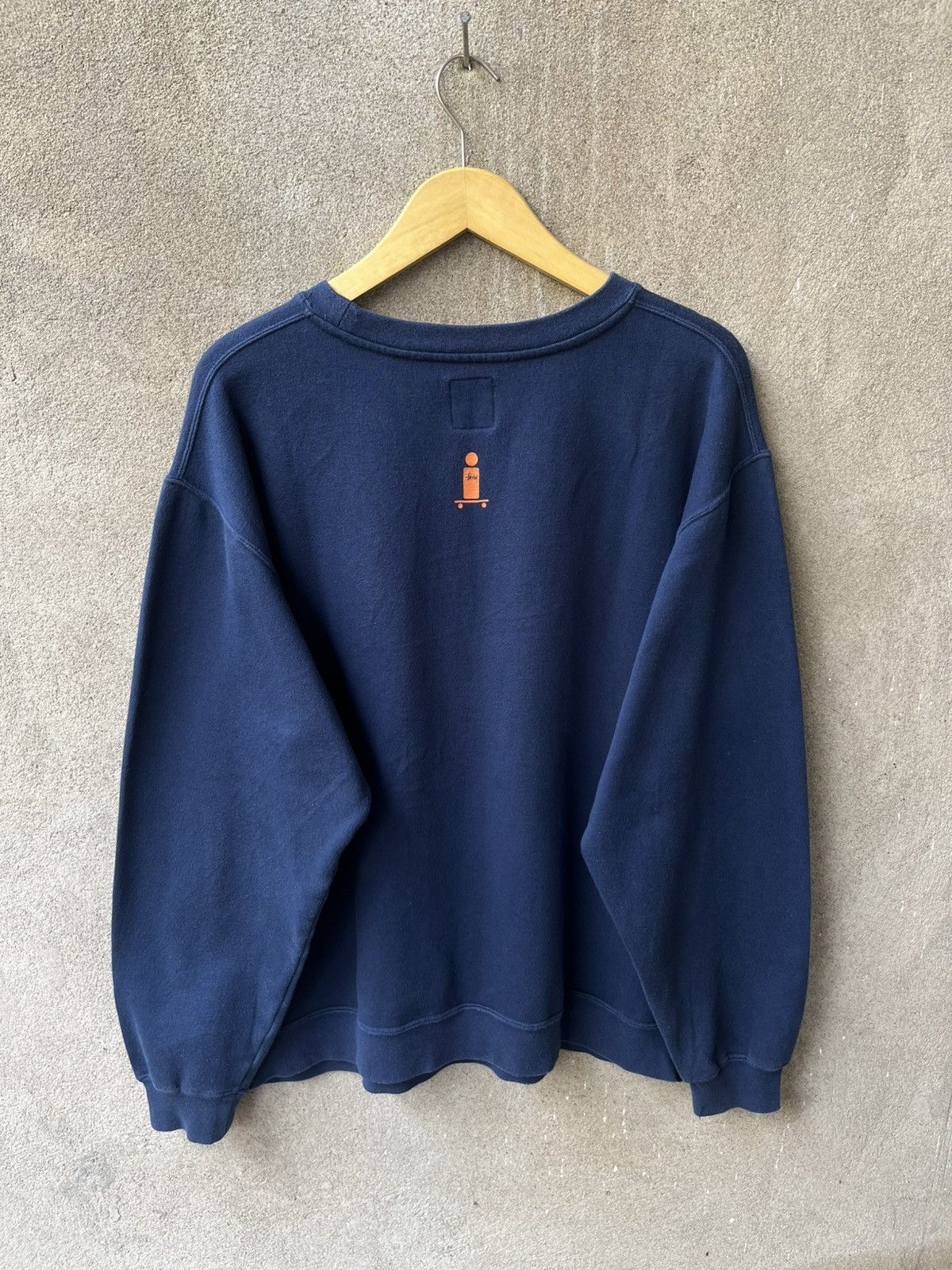 Stussy Vintage 1990s stussy crew neck skate Size US M / EU 48-50 / 2 - 3 Thumbnail