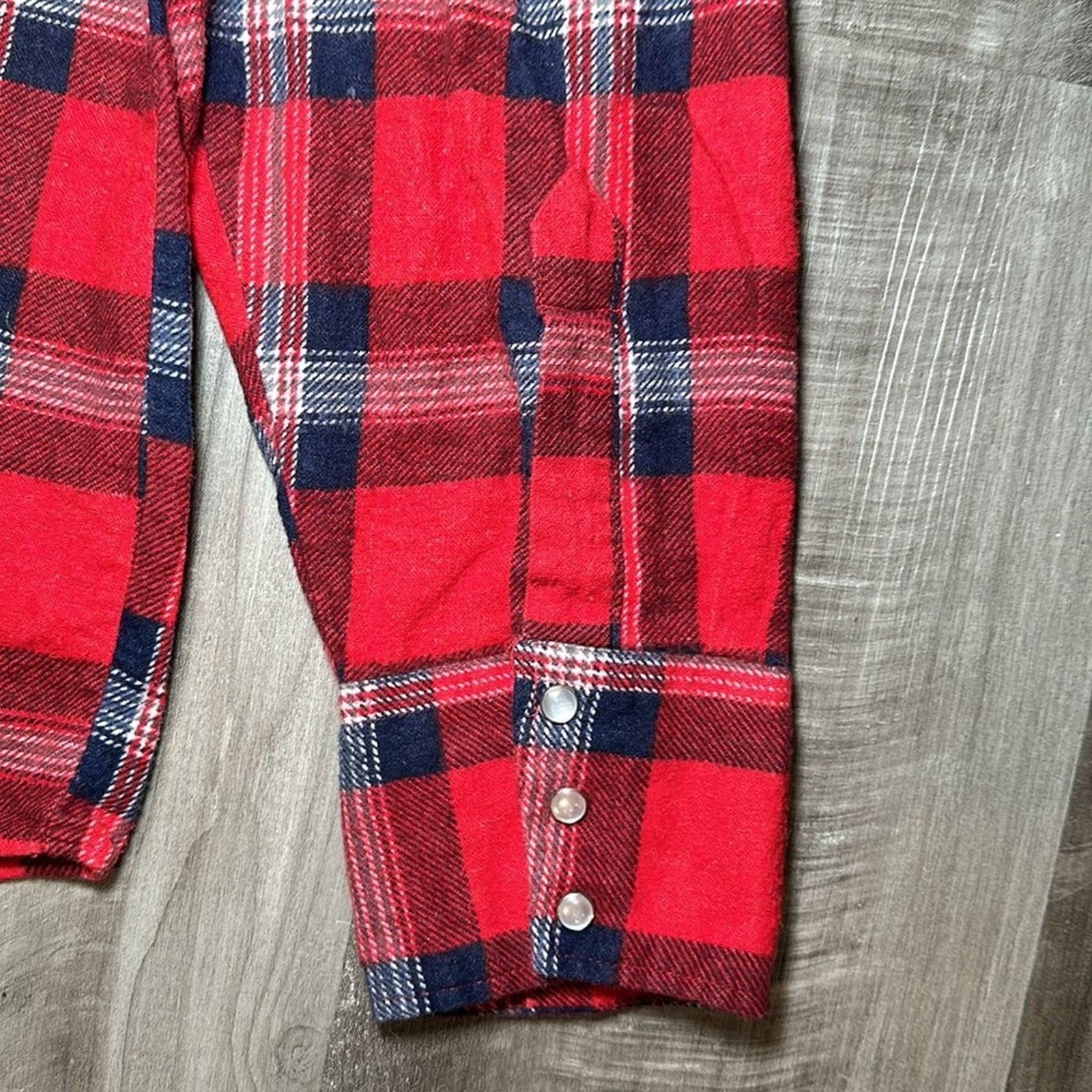 Other Stir-Ups Western Model Flannel Pearl Snap - Large Size US L / EU 52-54 / 3 - 4 Thumbnail