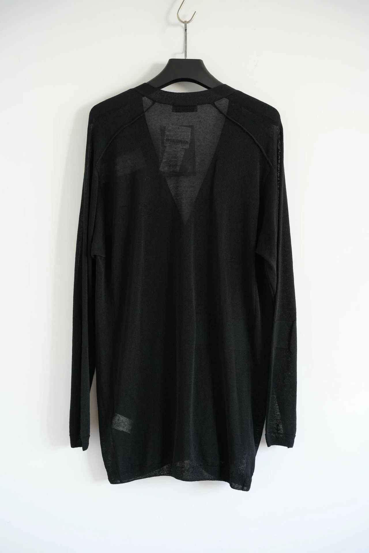 Yohji Yamamoto Yohji Yamamoto SS24 Men's Lace Knit Cardigan NWT Size US L / EU 52-54 / 3 - 2 Thumbnail