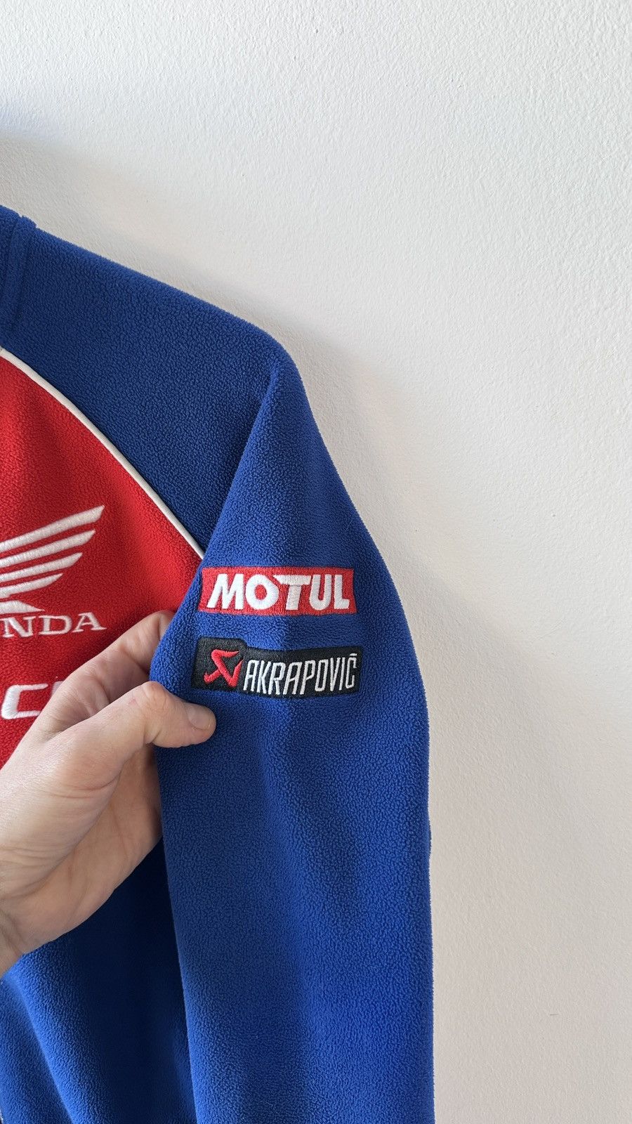 Honda Honda Racing Team Fleece Zip Up Jacket Size S Gorpcore Moto Size US S / EU 44-46 / 1 - 10 Thumbnail