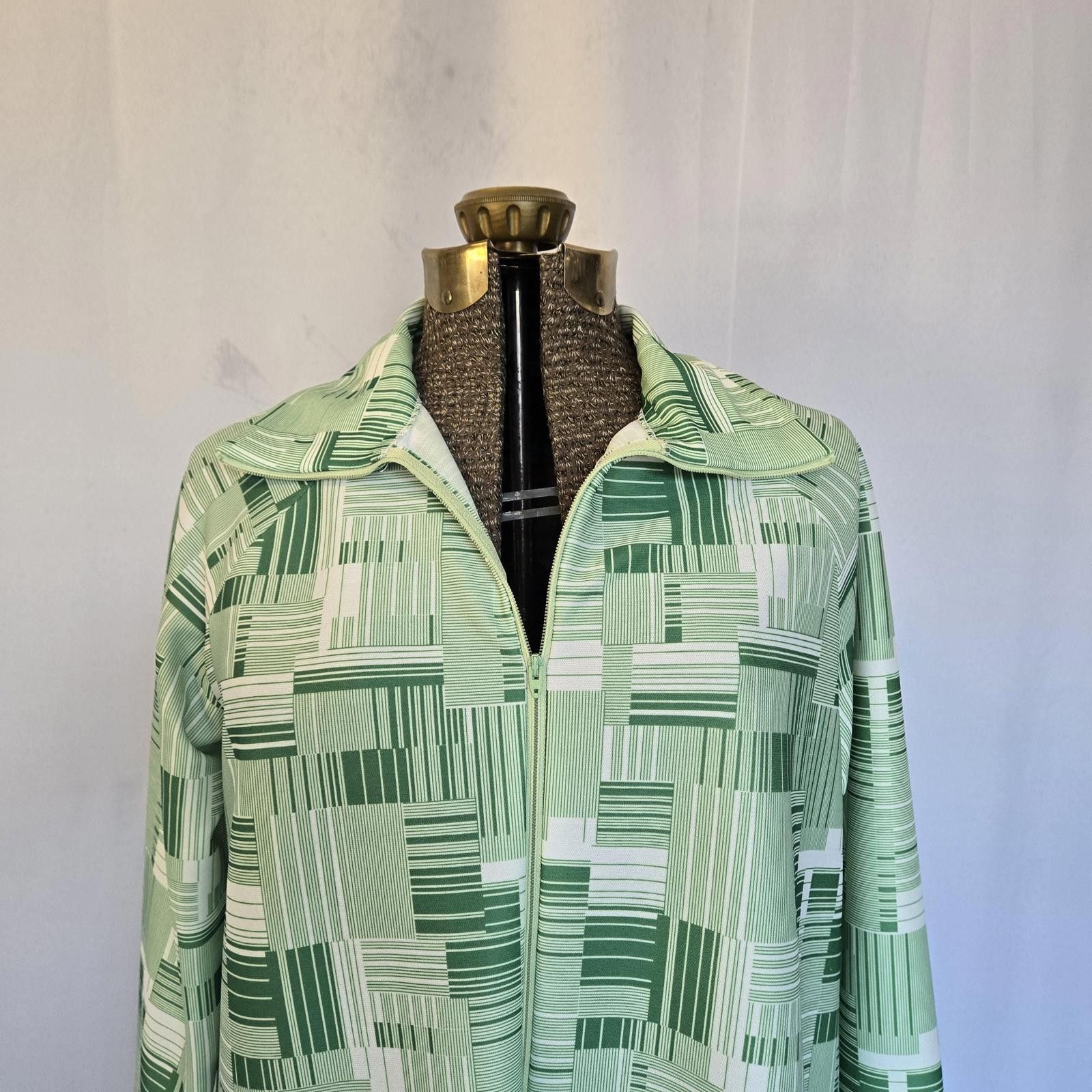 Designer 1970s Vintage House Dress 1970's Elaine Sklar Sz L Size L / US 10 / IT 46 - 3 Thumbnail