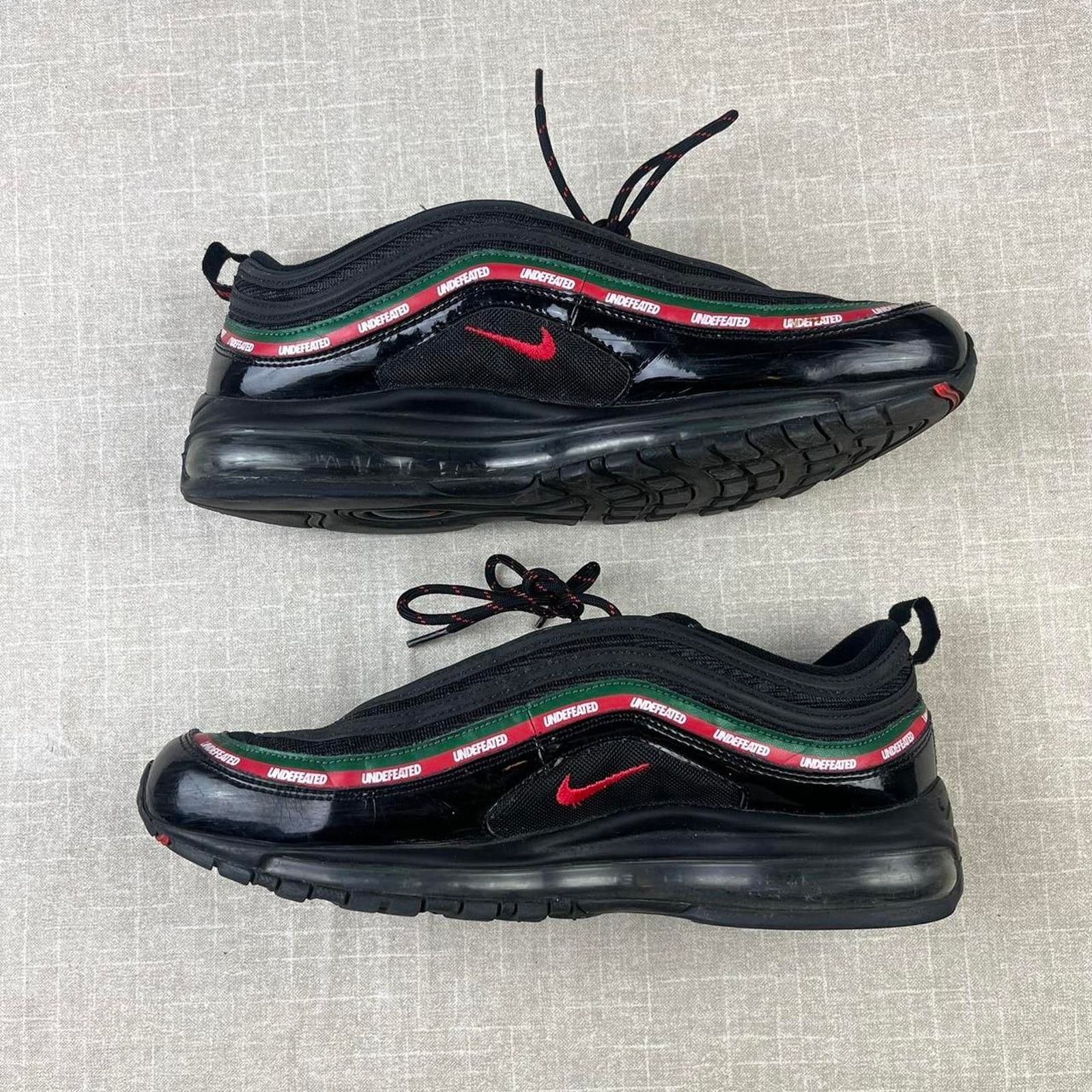 Nike Nike x Undefeated Air Max 97 OG “Black" Size US 11.5 / EU 44-45 - 2 Thumbnail