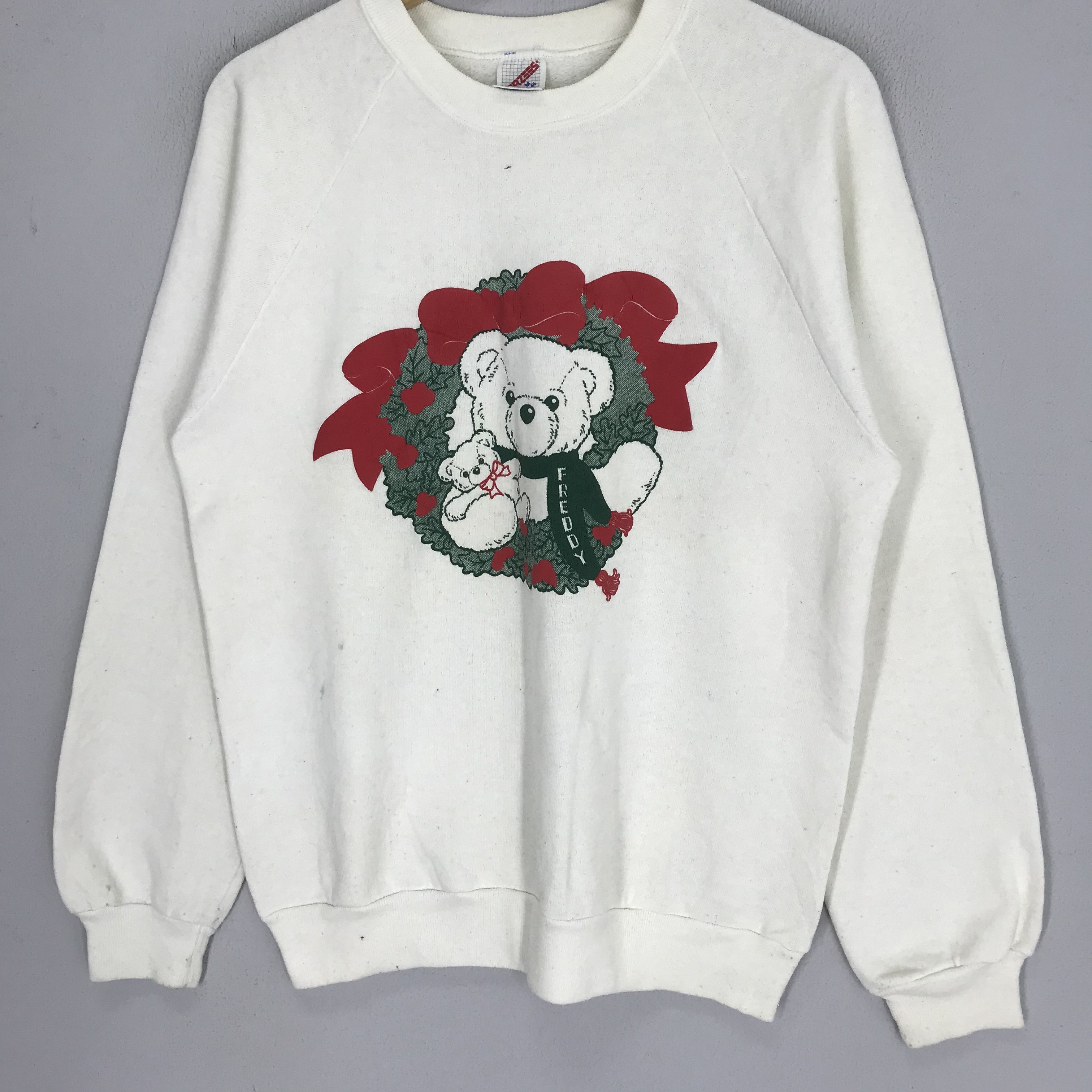 Arts & Science Vintage 90s Retro Graphic Bear Sweatshirt - 74 Size US M / EU 48-50 / 2 - 3 Thumbnail