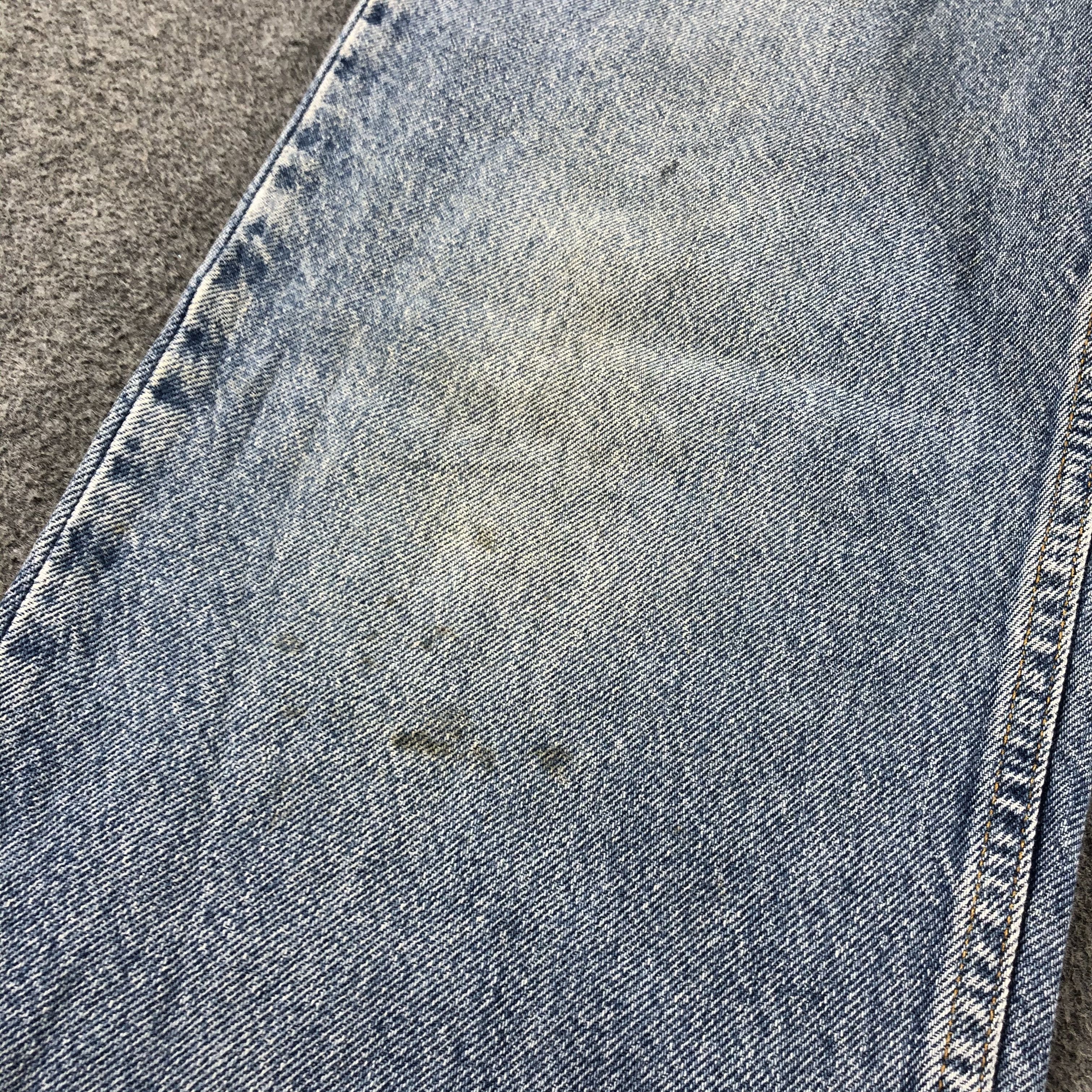 Levi's 90s Vintage Blue Wash Levis 550 Jeans-J2447 Size US 28 / EU 44 - 7 Thumbnail
