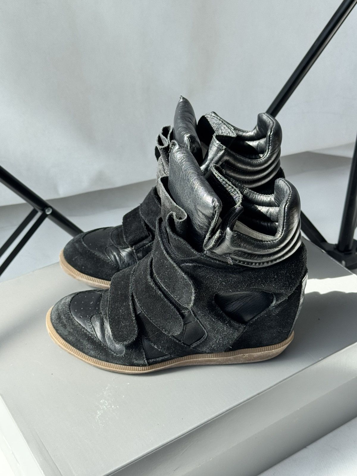 Japanese Brand Isabel Marant Style Suede Leather 'Bekett' Sneakers Size US 8 / IT 38 - 9 Thumbnail