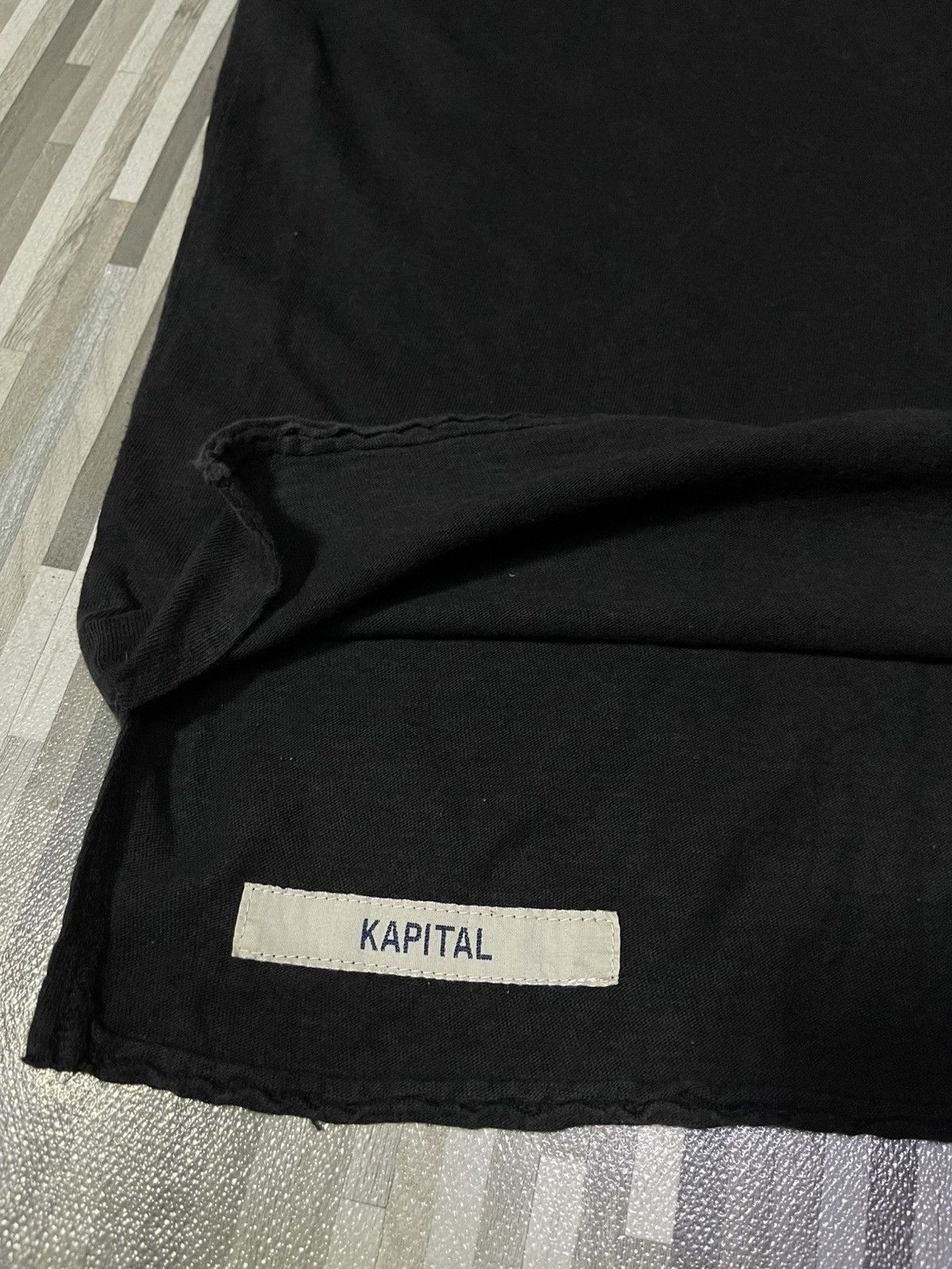 Kapital × Kapital Kountry Rare Kapital V Neck Japanese Style Long Sleeve Tshirt Size US M / EU 48-50 / 2 - 3 Thumbnail