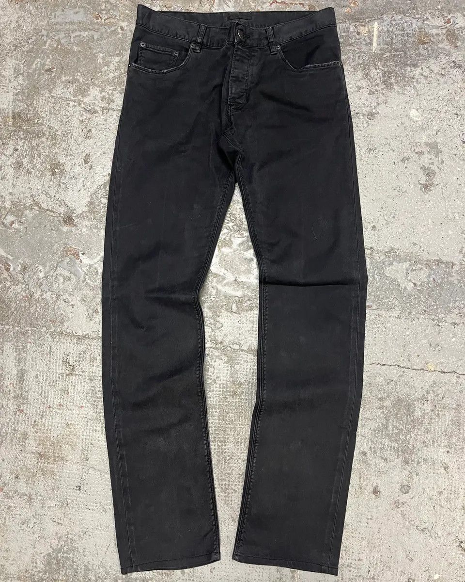 Prada × Vintage 2000s Prada Black Straight Pants Size US 30 / EU 46 - 1 Thumbnail