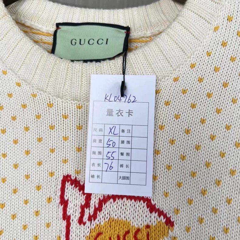 Gucci Gucci Apple heart letter sweater 2501-Nextarrow Size US XL / EU 56 / 4 - 7 Thumbnail