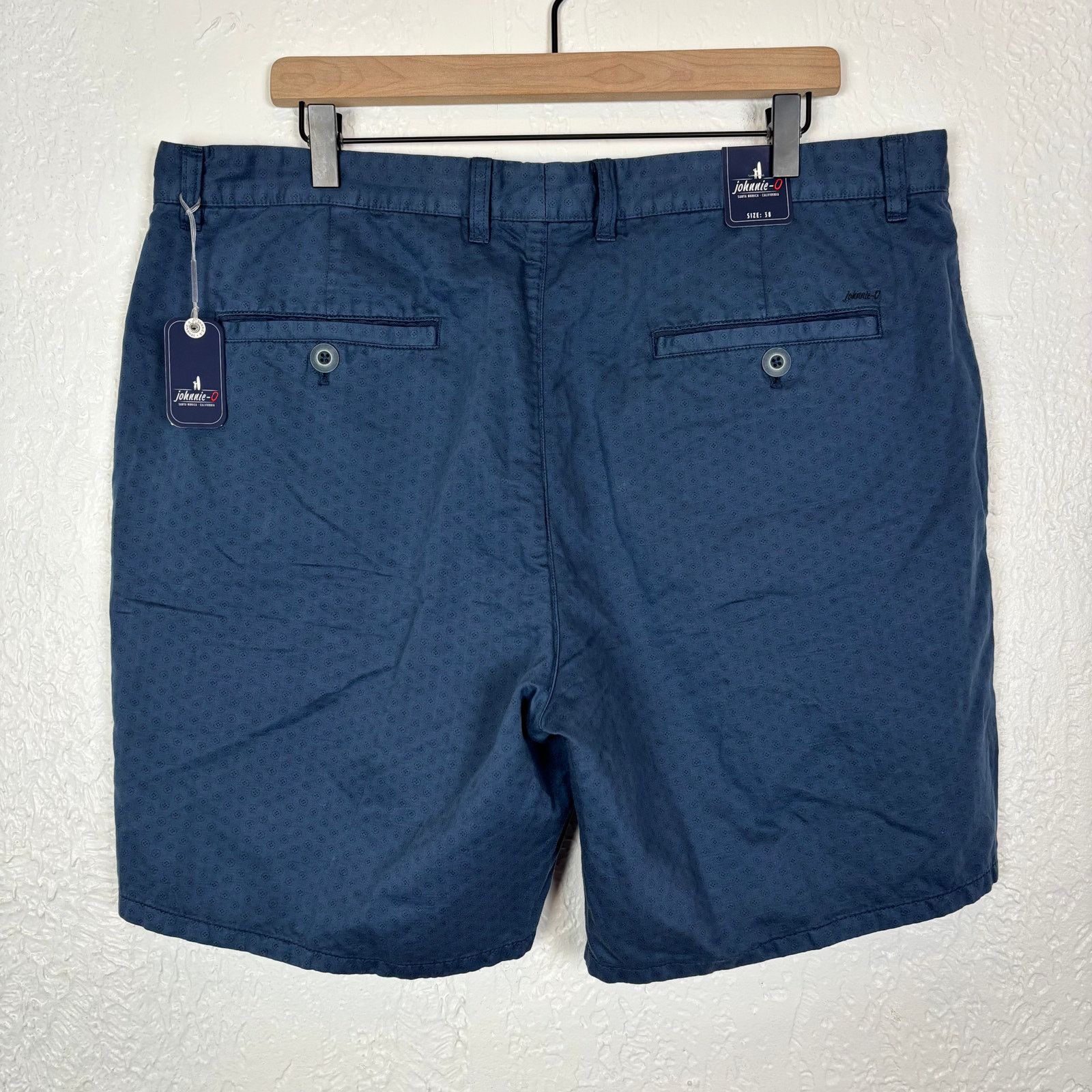 johnnie-O Johnnie-O Wilton Cotton Linen Blend Shorts in Wake NWT 38 Size US 38 / EU 54 - 2 Thumbnail