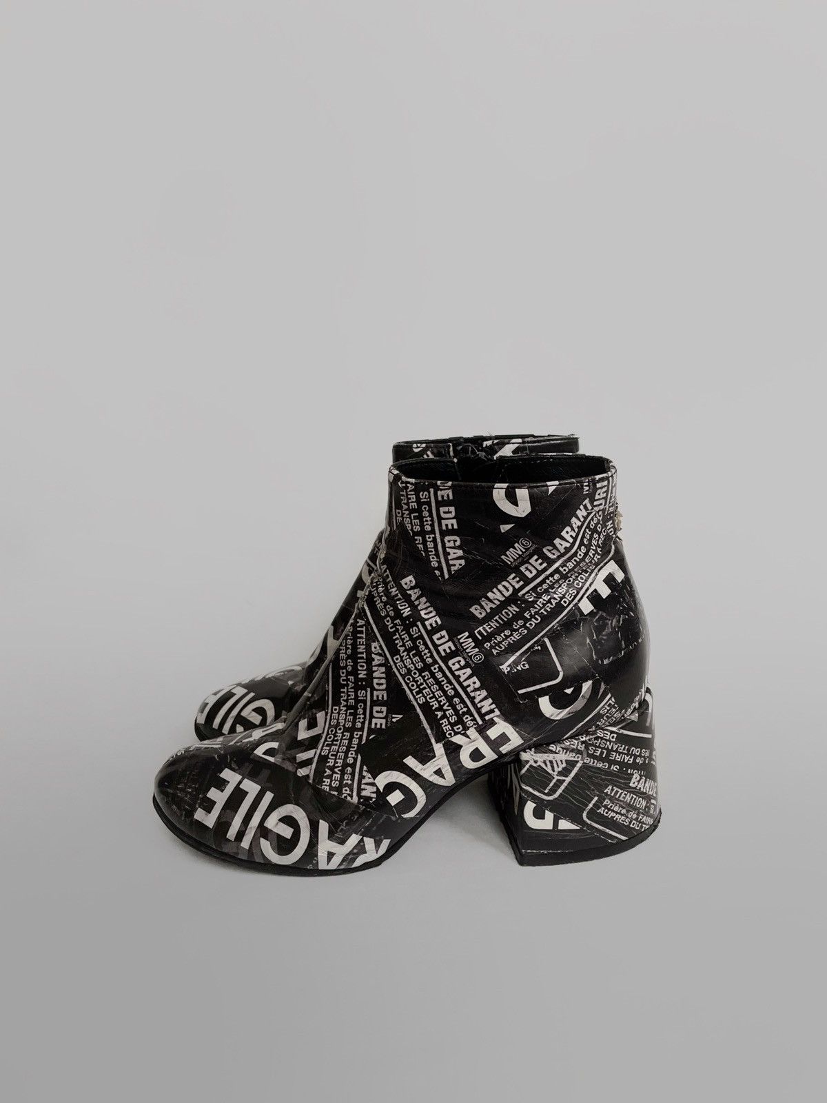 Maison Margiela Maison Margiela MM6 heels monogram shoes Size US 6.5 / IT 36.5 - 3 Thumbnail