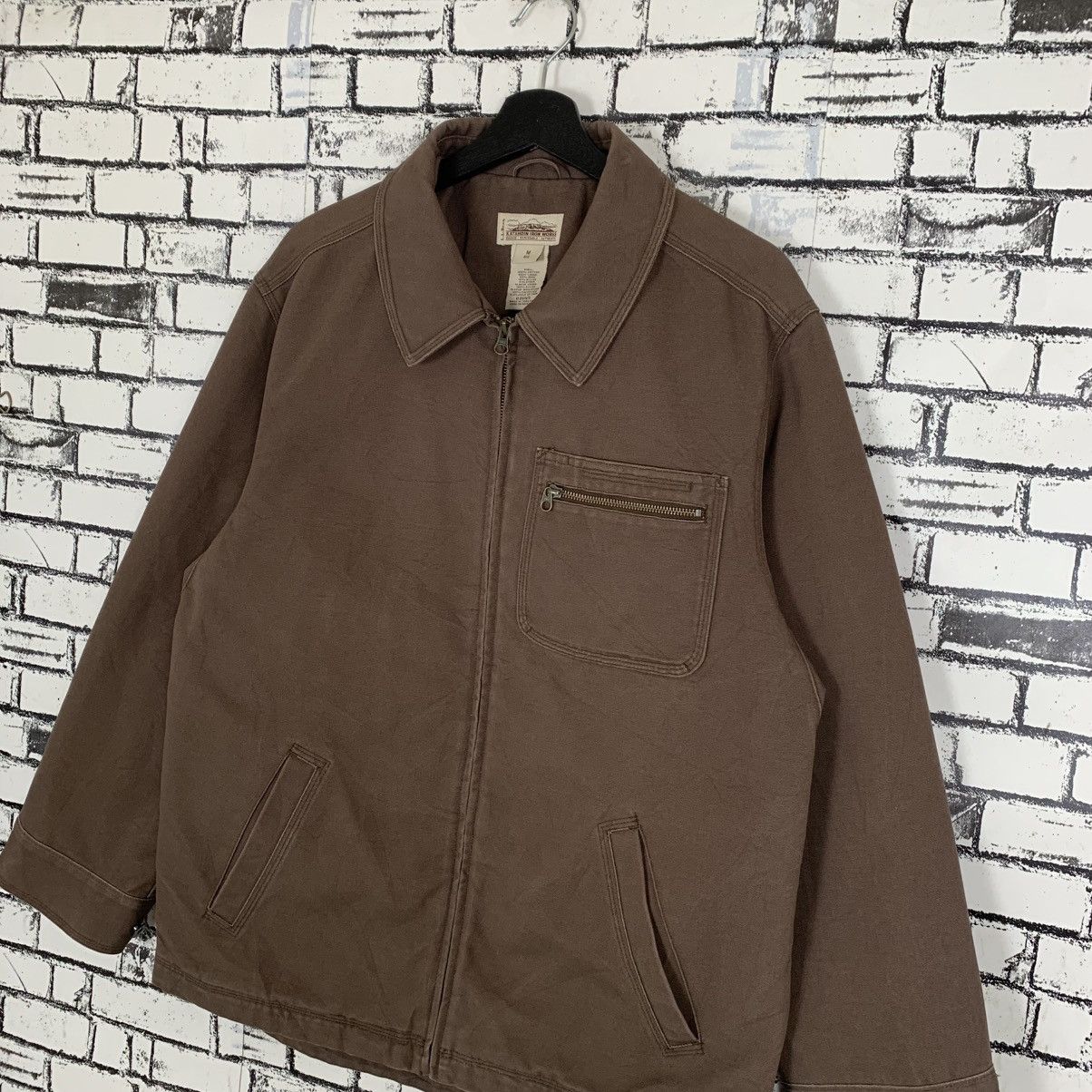 Designer × L.L. Bean × Vintage Vintage LL Bean Katadhin Iron Work Jacket Size US M / EU 48-50 / 2 - 2 Thumbnail