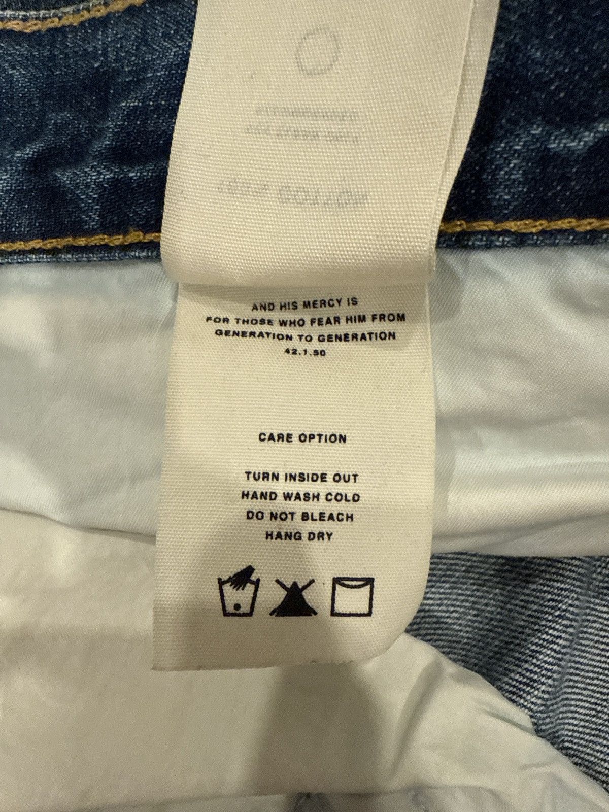 Fear of God Vintage Fear of God Selvedge Skinny Jeans Size US 31 - 7 Thumbnail