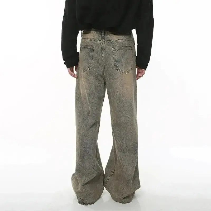 Japanese Brand Worn Out Baggy Denim Size US 32 / EU 48 - 2 Thumbnail