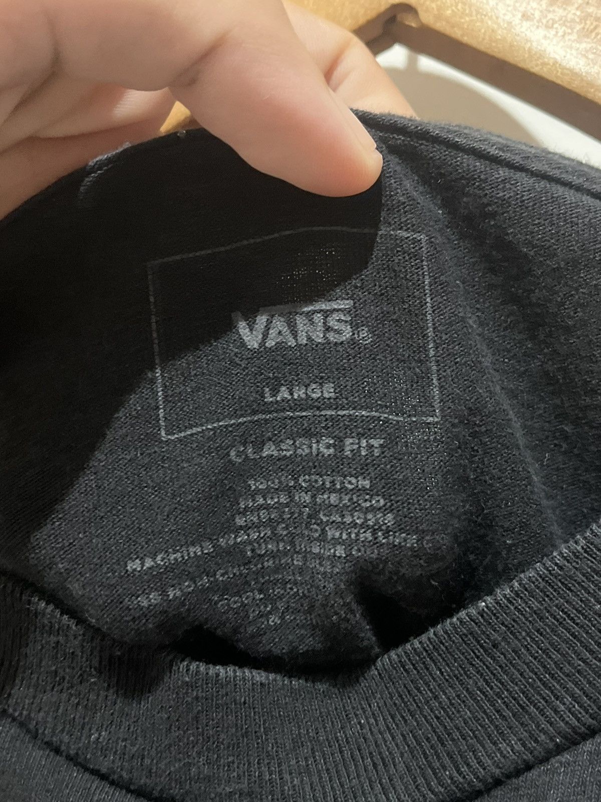 Vans Vans flames longsleeve Size US L / EU 52-54 / 3 - 3 Thumbnail