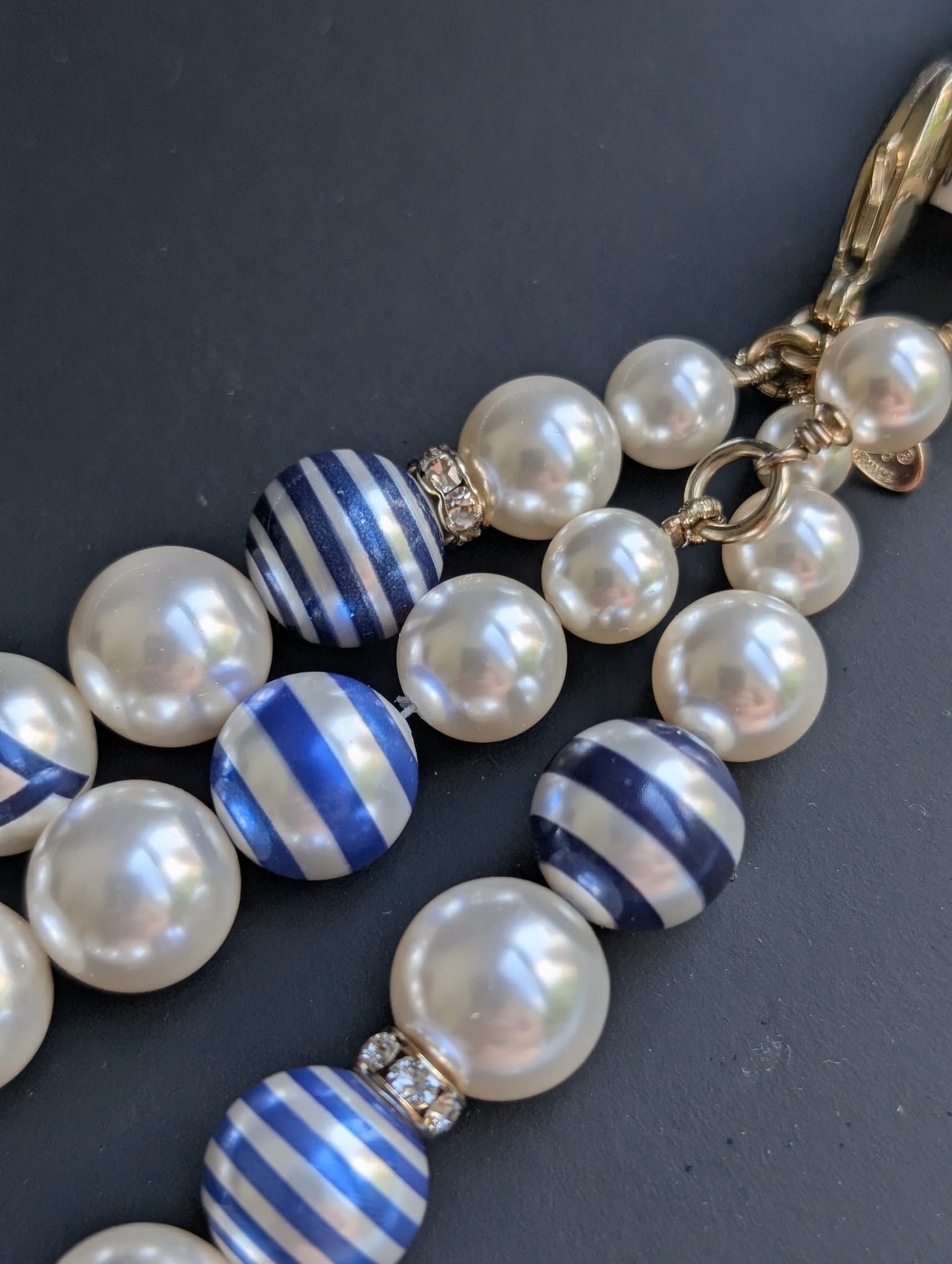 Chanel Chanel CC P19C La Pausa Pearl Logo GHW necklace belt tag Size ONE SIZE - 10 Thumbnail