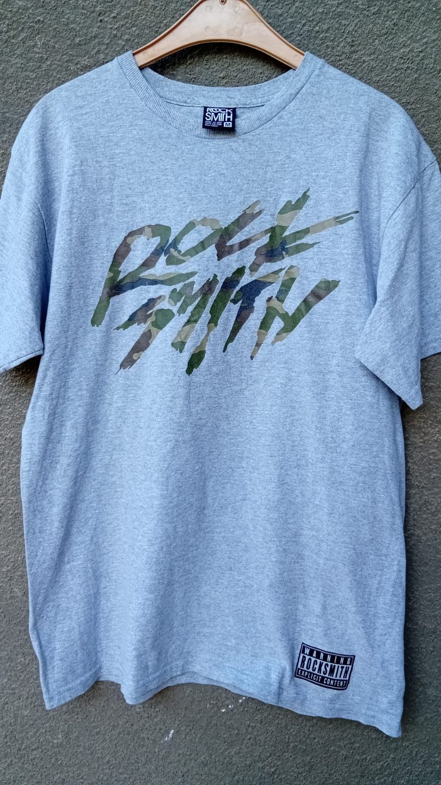 ROCKSMITH Rocksmith Camo Spell Out Made In USA t-shirt sz M Size US M / EU 48-50 / 2 - 5 Thumbnail