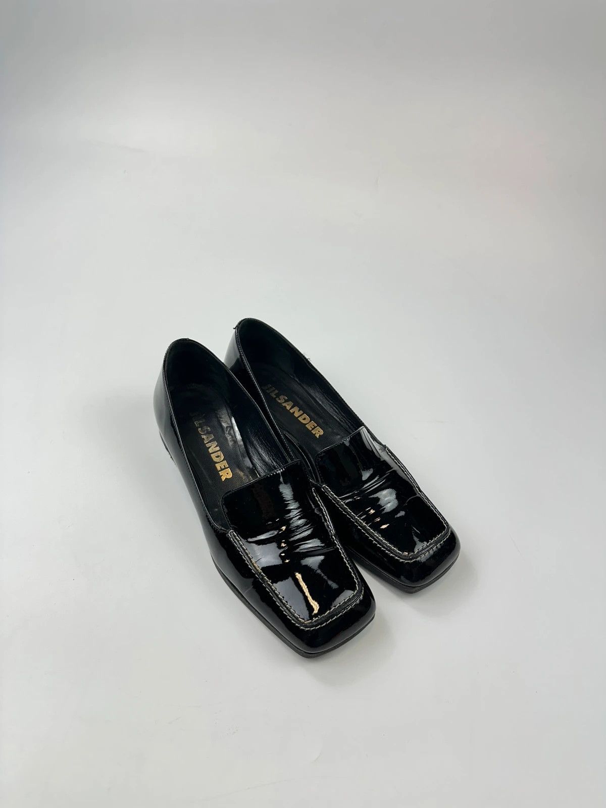 Jil Sander Jil Sander 00’s Black Shiny Patent Leather Loafer Size US 6 / IT 36 - 3 Thumbnail