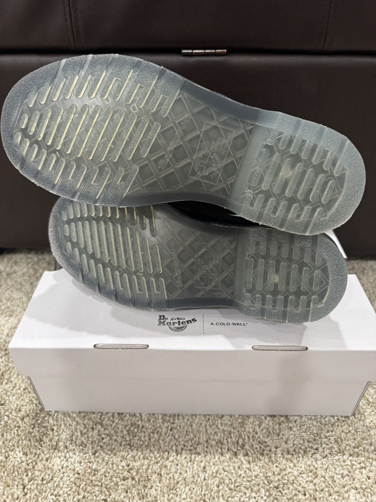 A-COLD-WALL* × Dr. Martens 1461 ACW x DM Iced Soles Size US 8 / EU 41 - 6 Thumbnail