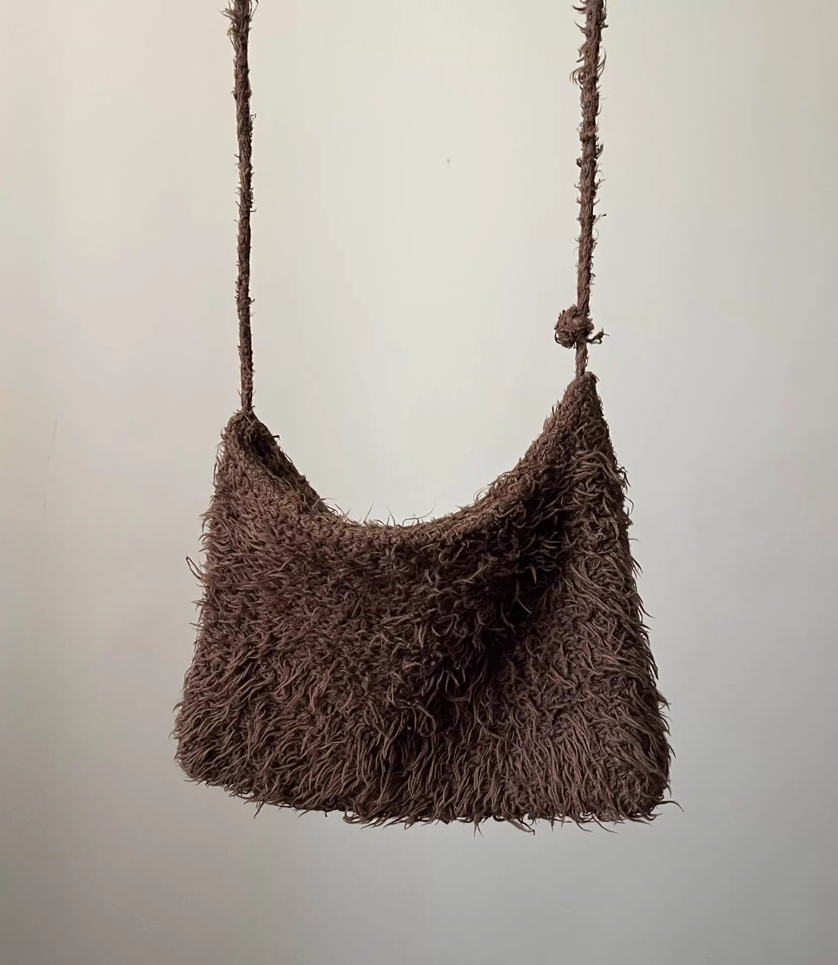 Number (N)ine Number Nine 03AW Grunge Knit Crossbody Bag Size ONE SIZE - 2 Thumbnail