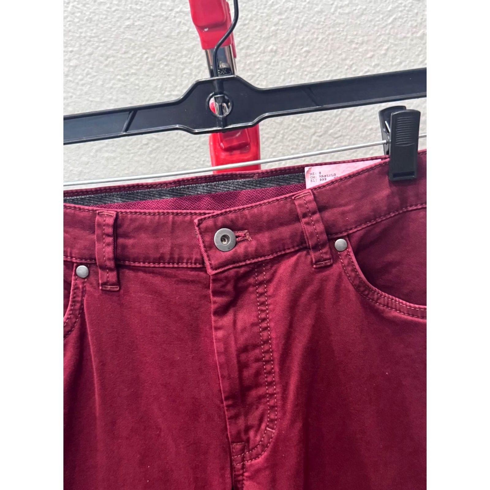 Etro Maus & Hoffman Retro Red Jeans Pants 34 x 31 Men Regular Multicolor Jeans Pants 90s style Mens Size US 33 - 4 Thumbnail