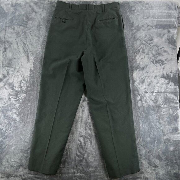 Other VTG DPSC Tennessee Apparel Wool Blend Serge Army Trousers Me Size US 34 / EU 50 - 2 Thumbnail