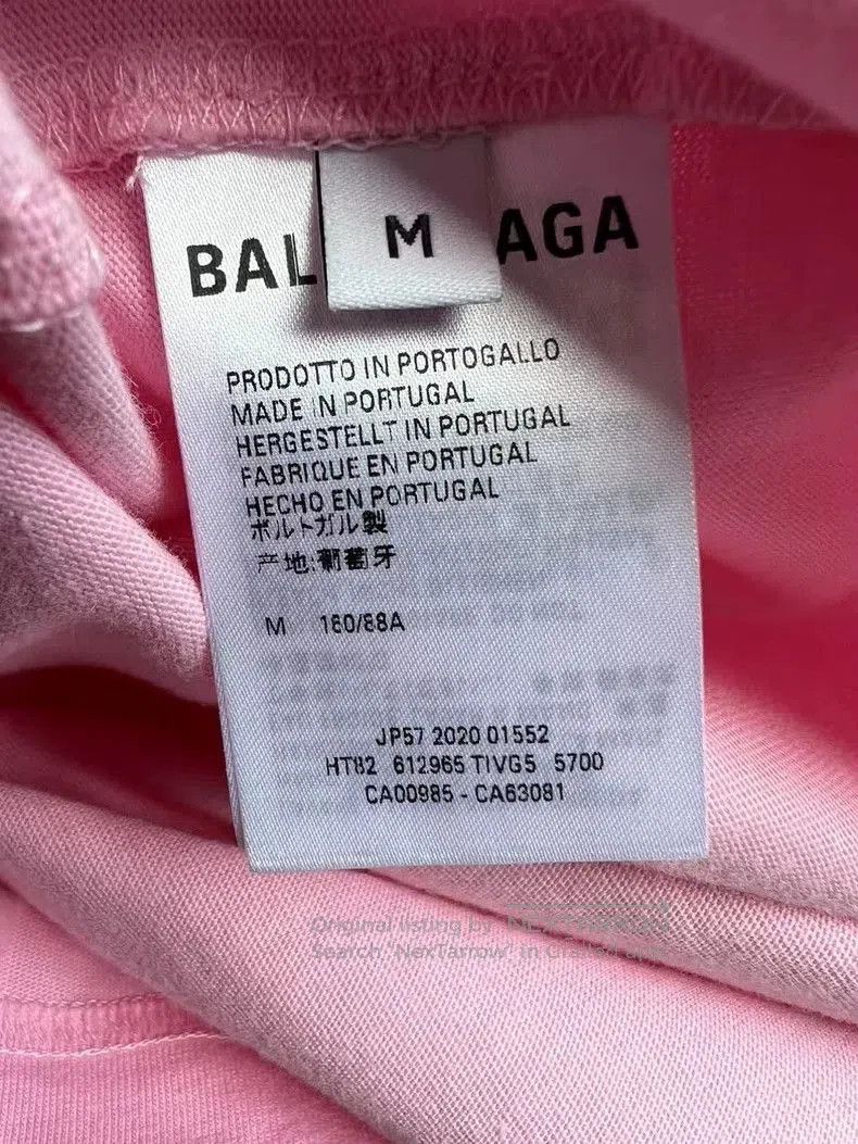 Balenciaga Balenciaga Front Back Logo T-shirt M. Size US M / EU 48-50 / 2 - 4 Thumbnail
