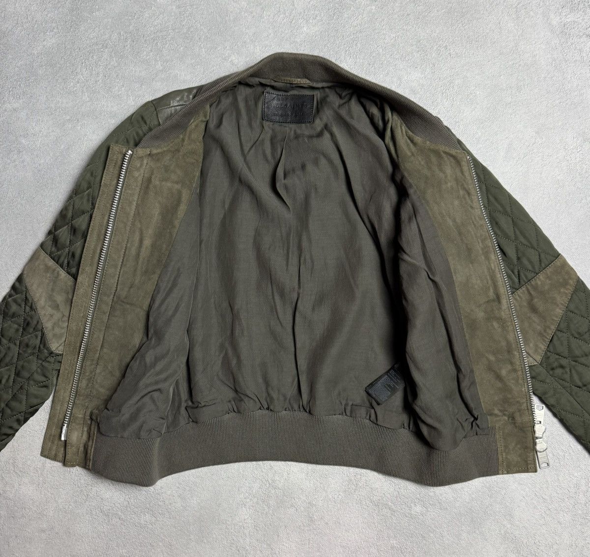 Allsaints Allsaints Lamb Leather Bomber Jacket Size XS / US 0-2 / IT 36-38 - 8 Thumbnail