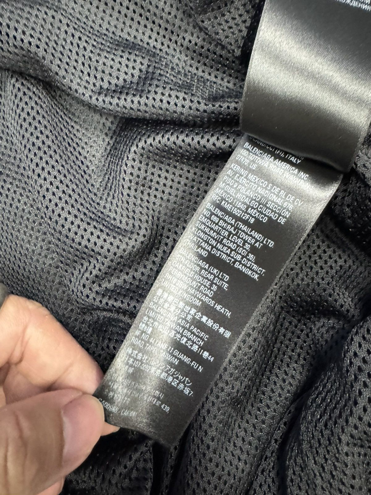 Balenciaga Balenciaga lambskin leather track jacket sports B logo Size US L / EU 52-54 / 3 - 13 Thumbnail