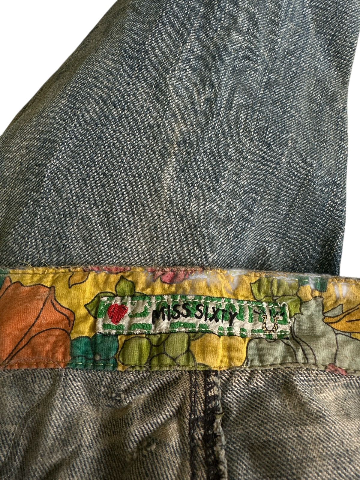 Kapital Flare Miss Sixty Butterfly Embroid . Size US 28 / EU 44 - 16 Thumbnail