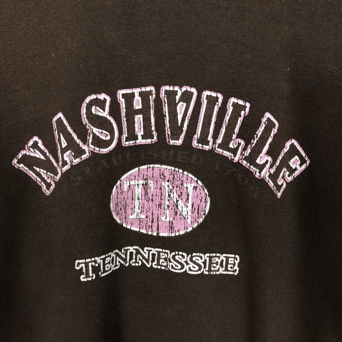 Vintage 🔥VINTAGE SWEATSHIRT CREWNECK NASHVILLE TENNESSEE BIG LOGO Size US L / EU 52-54 / 3 - 14 Thumbnail