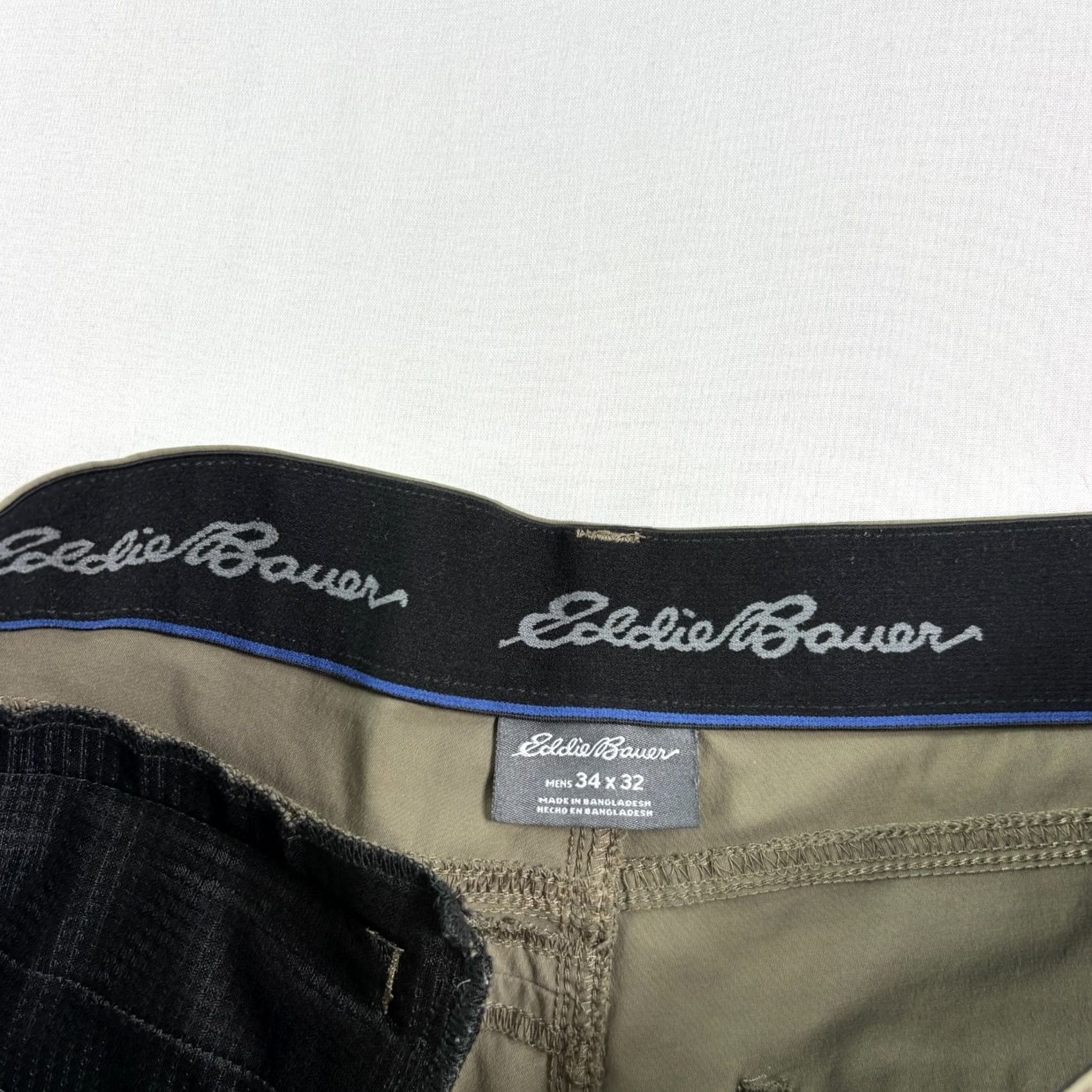 Eddie Bauer Eddie Bauer Pants Men 34x32 Tech Chino Stretch Outdoor Hiking Trail Size US 32 / EU 48 - 2 Thumbnail