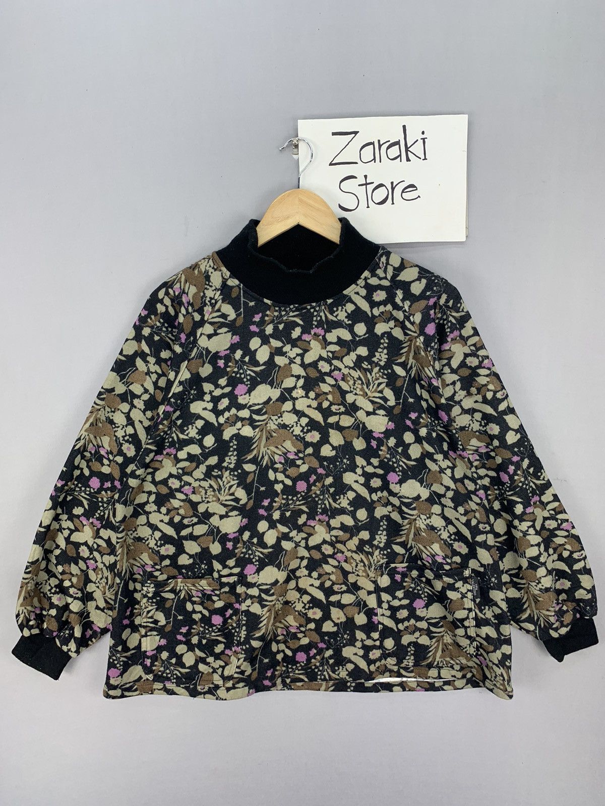 Designer Sofia Valentino Floral Pullover Sweater Size L / US 10 / IT 46 - 1 Thumbnail
