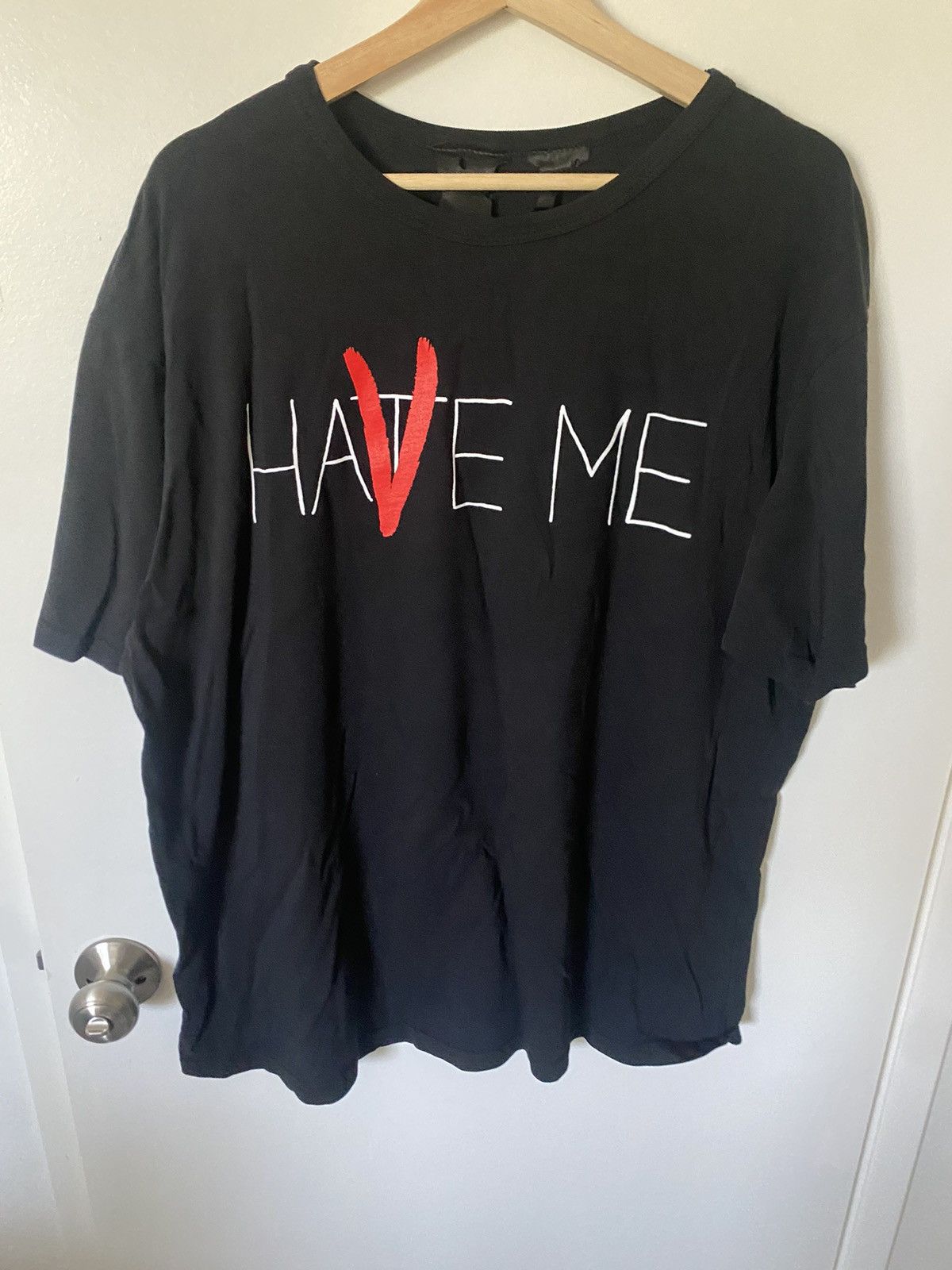 image of Vlone T Shirt in Black, Men's (Size 2XL)