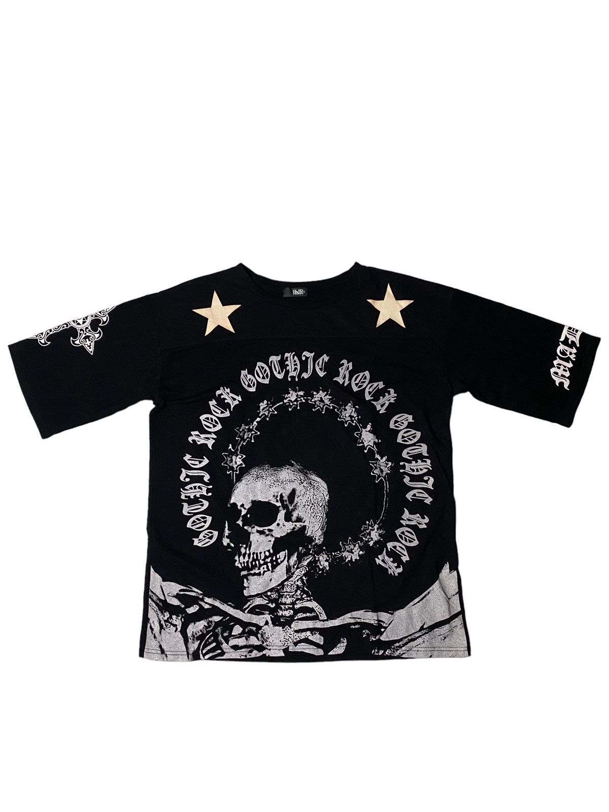 Hysteric Glamour 2000's Glad News Star Skull Cross Shirt Size US XL / EU 56 / 4 - 2 Thumbnail