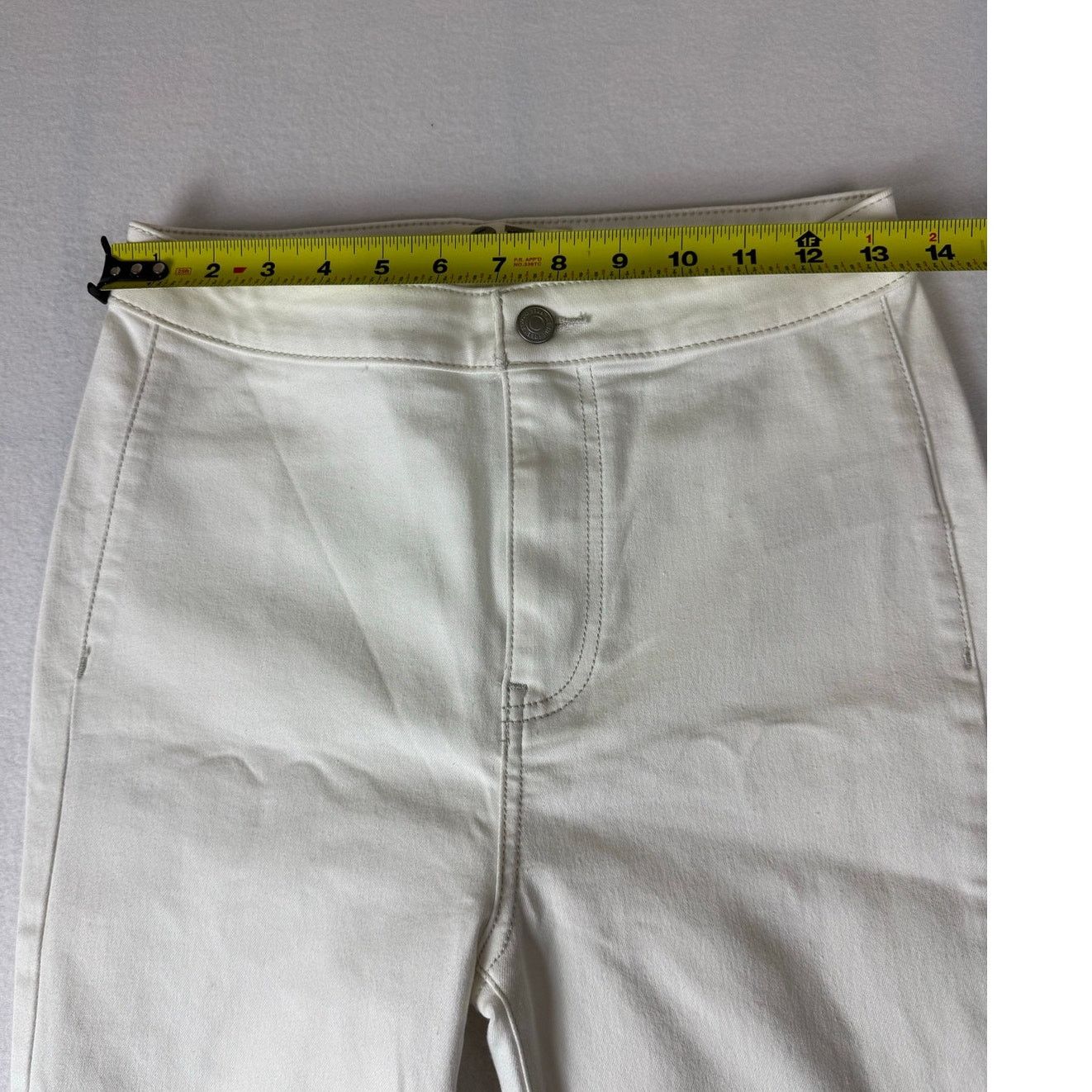 Free People We The Free Just Float On White Flare Jeans - Size 27 Size 27" / US 4 / IT 40 - 5 Thumbnail