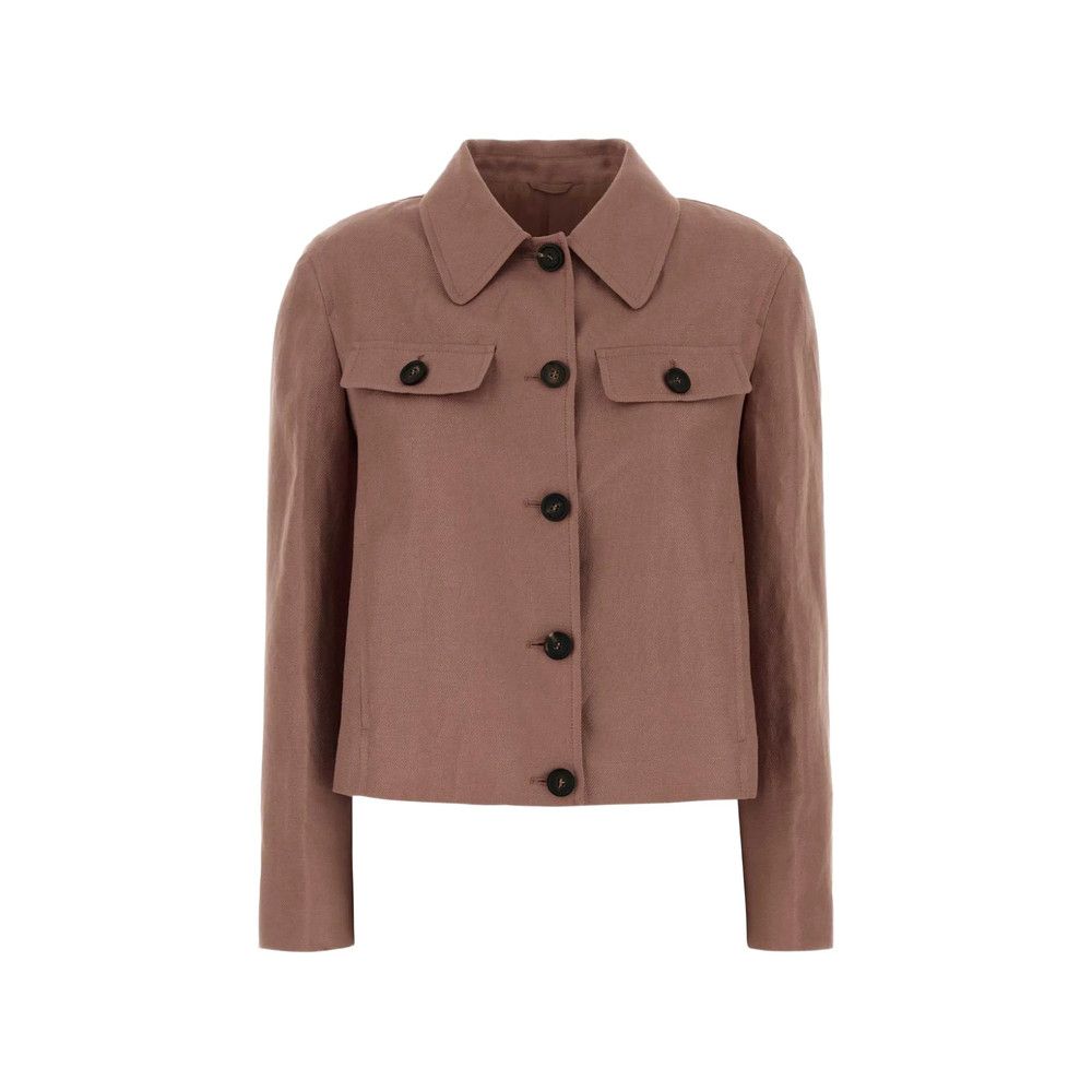 Brunello Cucinelli Brunello Cucinelli PINK Jackets - Cropped Jackets Size M / US 6-8 / IT 42-44 - 1 Thumbnail
