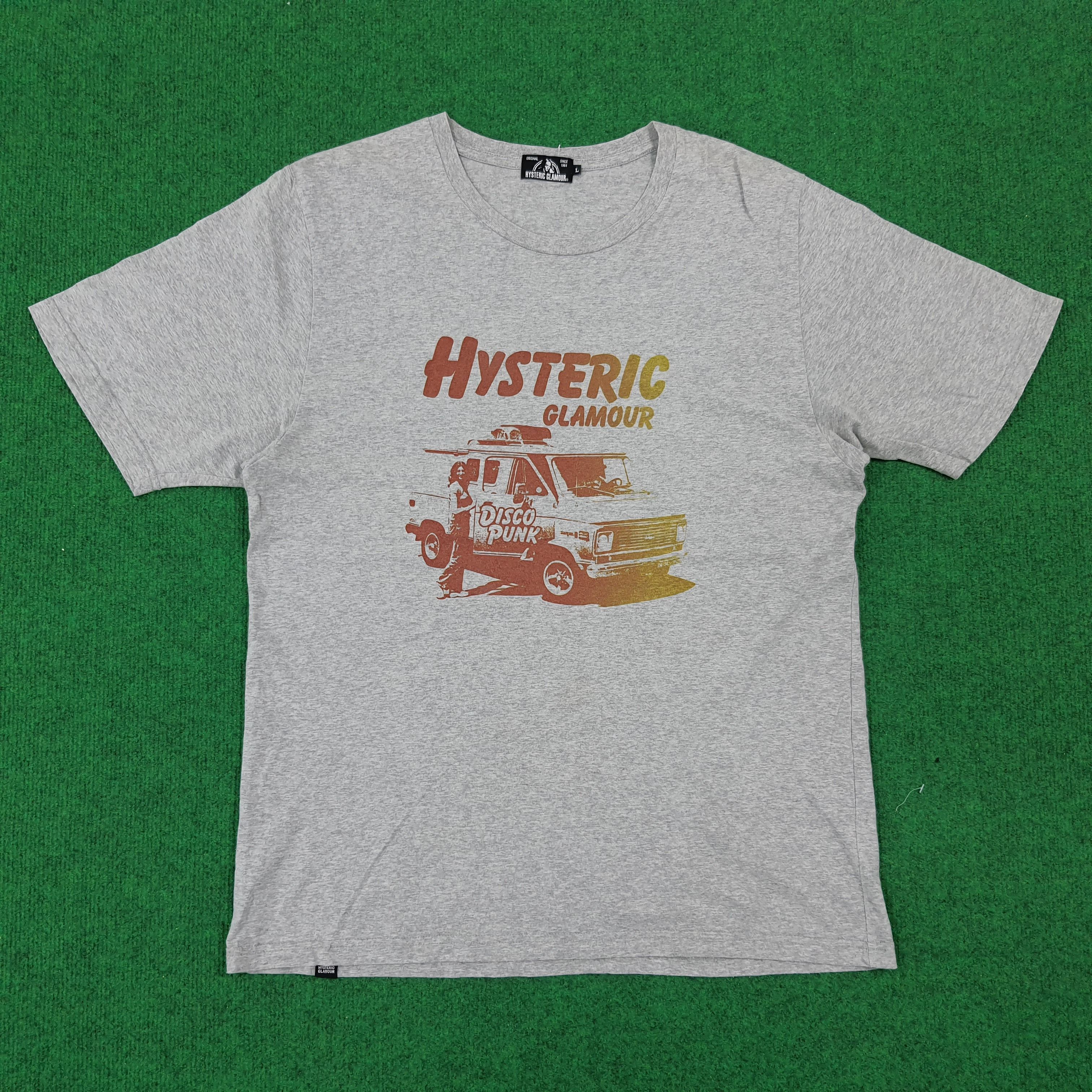 Hysteric Glamour × Japanese Brand × Vintage Vintage Hysteric Glamour Disco Punk Tshirt Size US M / EU 48-50 / 2 - 1 Thumbnail