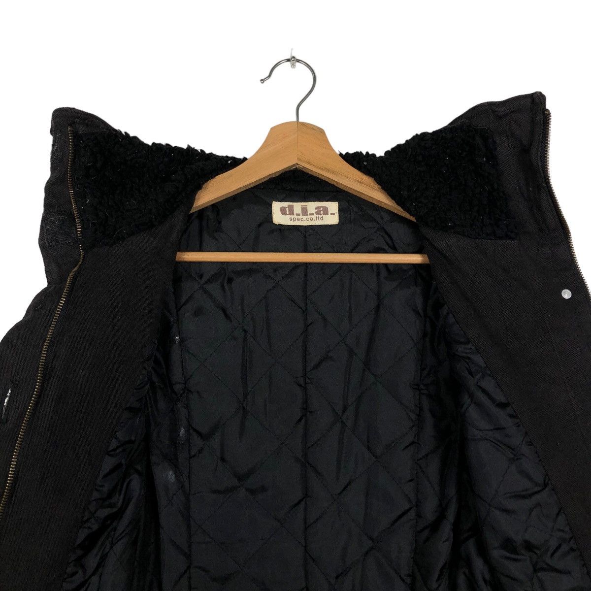Japanese Brand 🔥Rare Iconic Black Bondage Biker Jacket Parachute DIA Spec Size M / US 6-8 / IT 42-44 - 10 Thumbnail