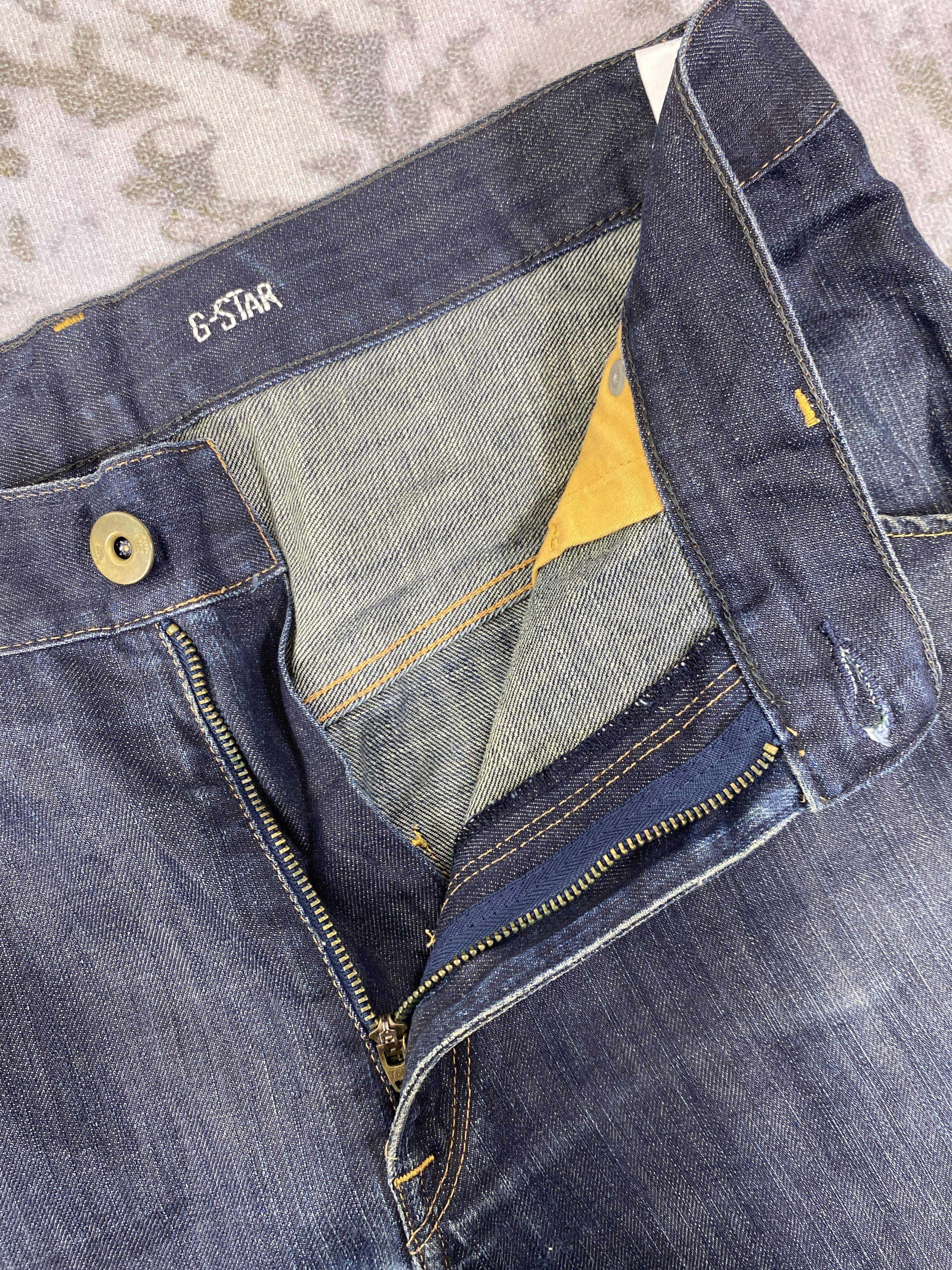 Hysteric Glamour Blue Vintage G-Star Jeans 34x28 - JN3060 Size US 34 / EU 50 - 6 Thumbnail