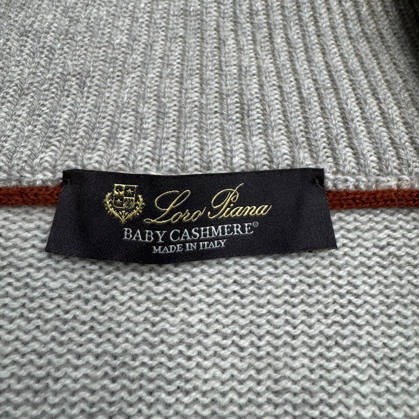 Loro Piana Loro Piana Half-Zip Cashmere Knit Sweater 58 Size US XXL / EU 58 / 5 - 2 Thumbnail