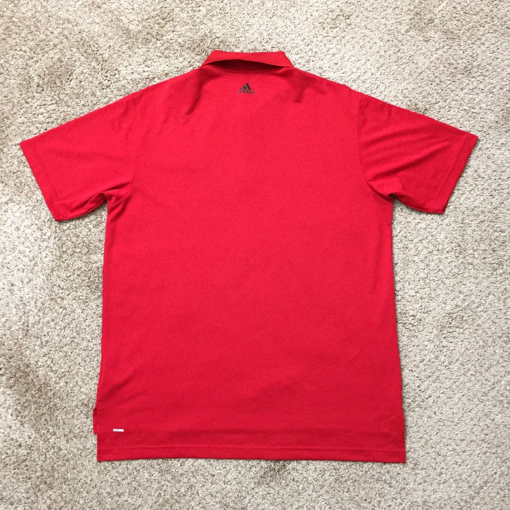 Adidas Adidas Climalite Polo Shirt Mens Medium Red Short Sleeve Shirt Size US M / EU 48-50 / 2 - 6 Thumbnail