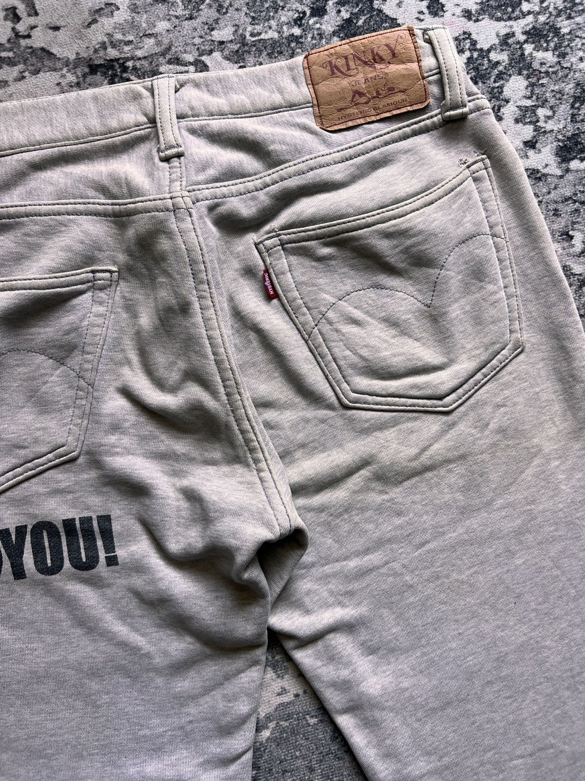 Hysteric Glamour Hysteric Glamour Kinky Jeans Sweatpants Size US 32 / EU 48 - 3 Thumbnail