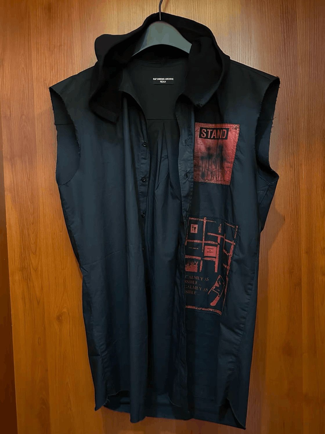 Raf Simons Raf Simons Raf Simons 02/05 Limited Edition Stand Vest-250 Size US L / EU 52-54 / 3 - 1 Thumbnail