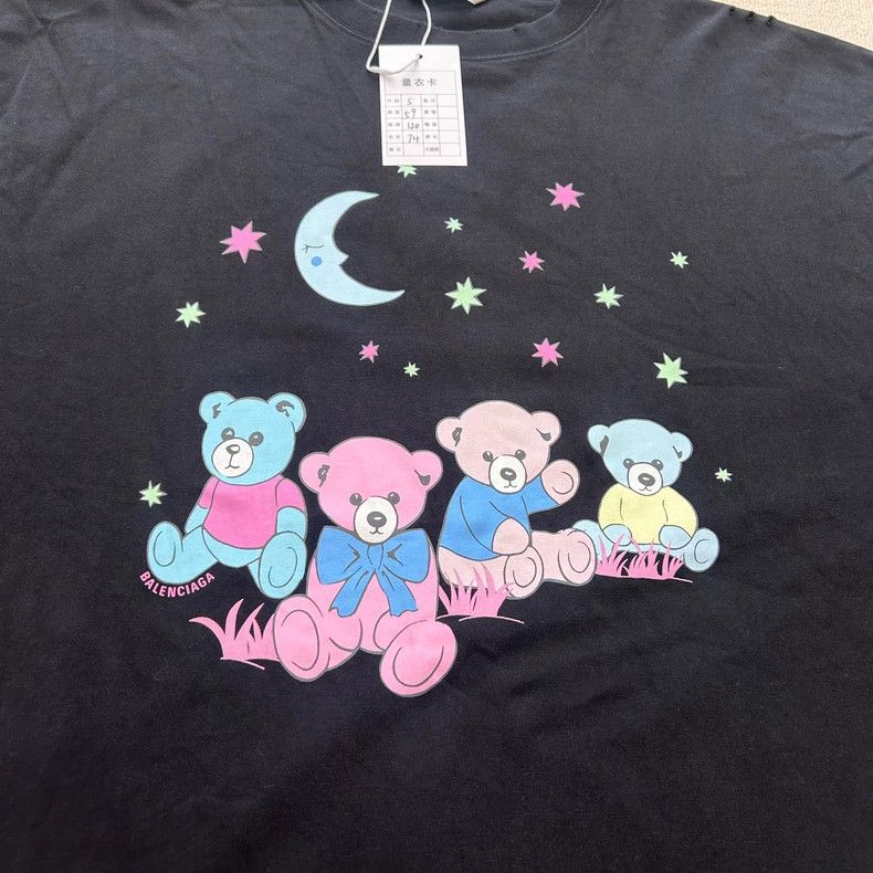 Balenciaga Balenciaga Bear printed short sleeve Size US S / EU 44-46 / 1 - 2 Thumbnail