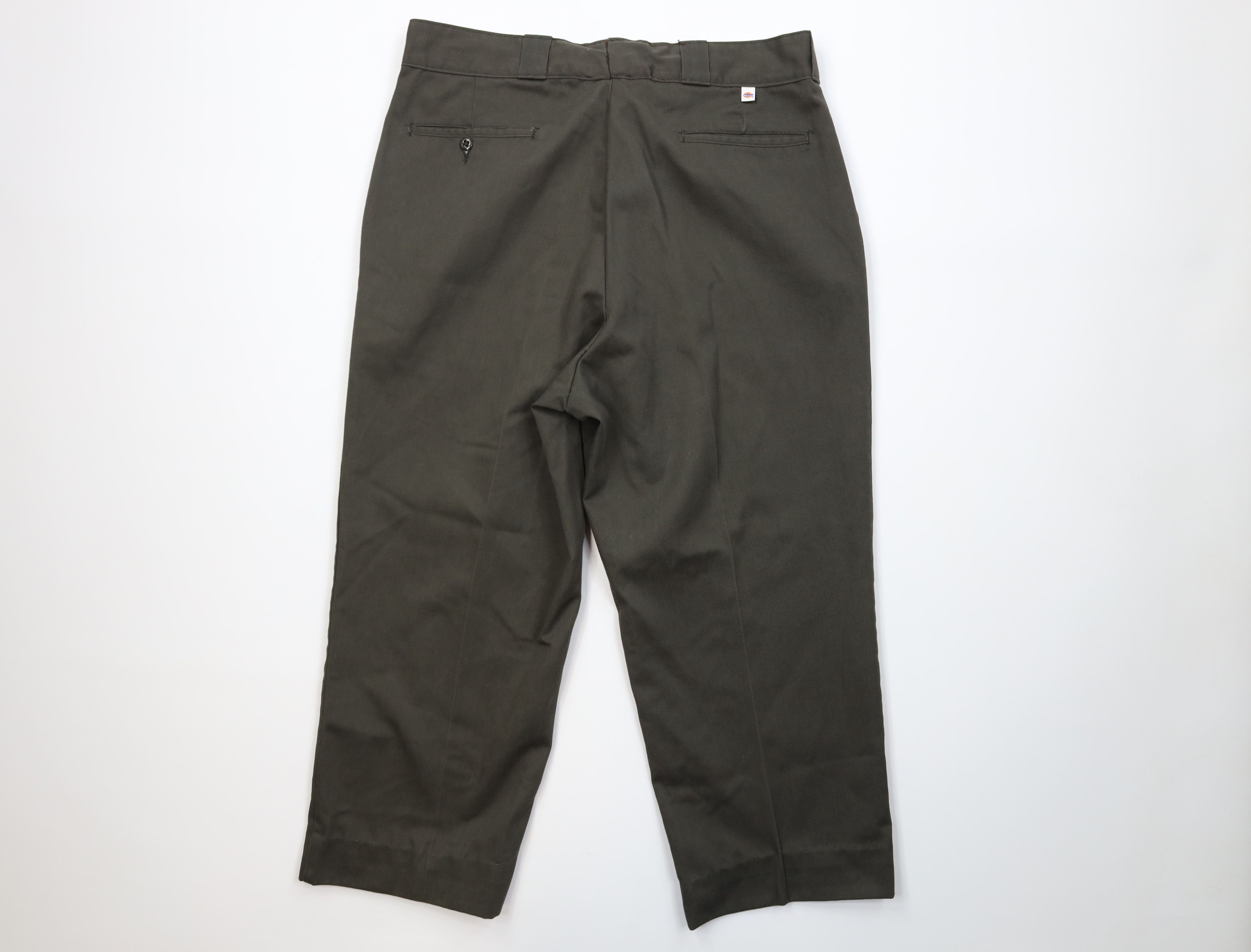 Dickies Vintage 60s Dickies Wide Leg Workwear Pants Green USA Size US 36 / EU 52 - 11 Thumbnail