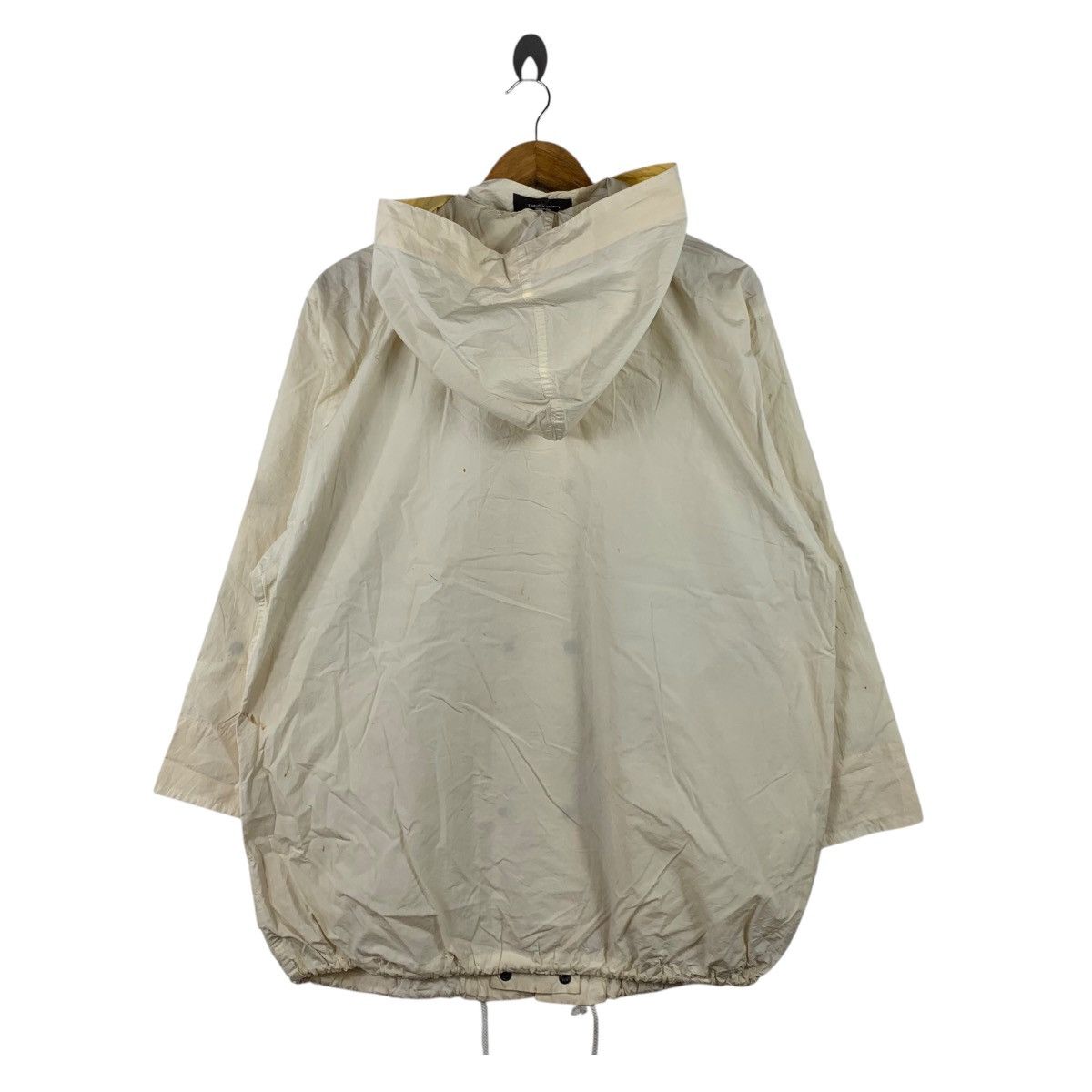 Lancel × Vintage Vintage LANCEL PARIS France Designer Light Hooded Jacket Size US XL / EU 56 / 4 - 2 Thumbnail