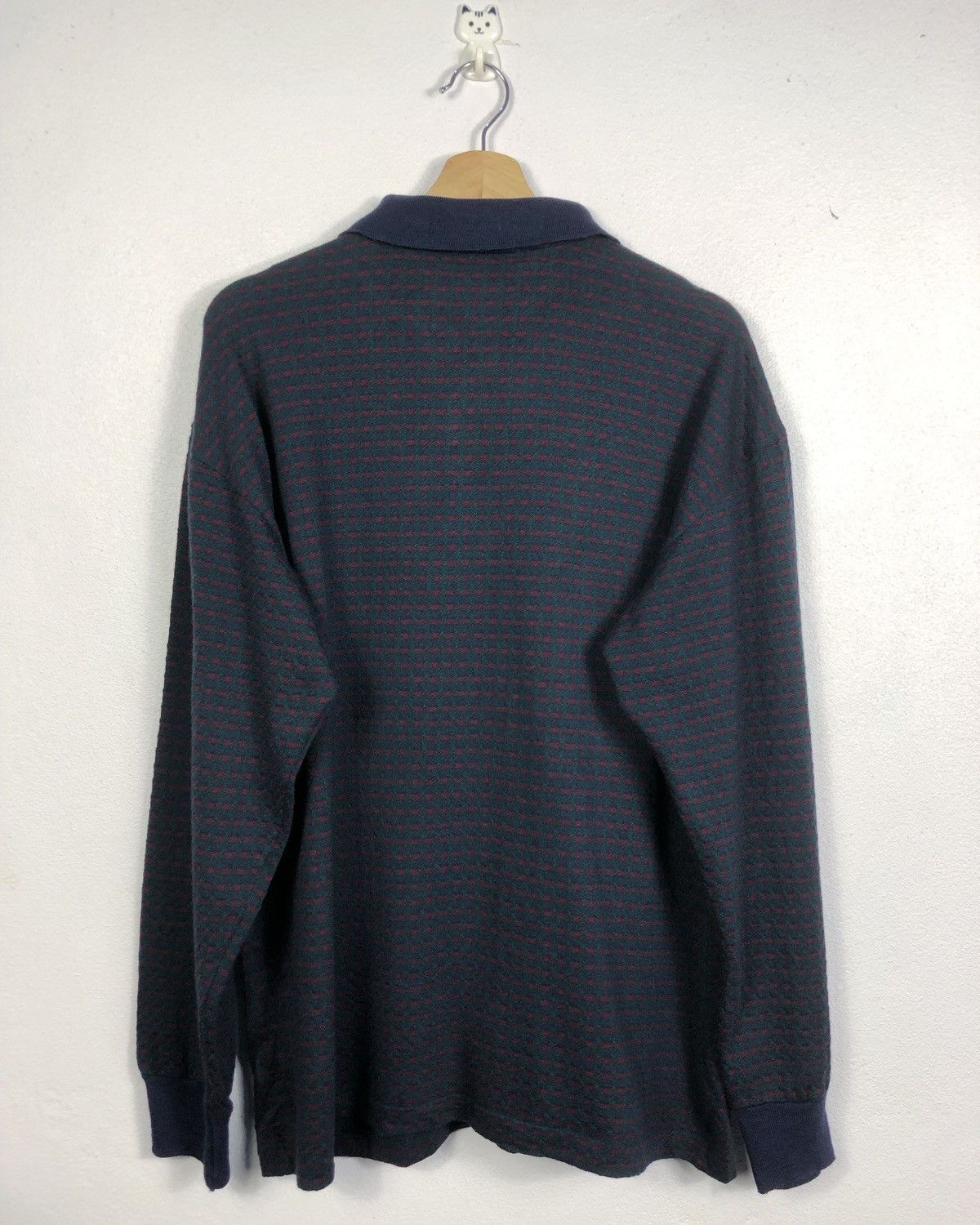 Vintage × Yves Saint Laurent Vintage Yves Saint Laurent YSL L/S Pocket Tee Made in Italy Size US L / EU 52-54 / 3 - 8 Thumbnail