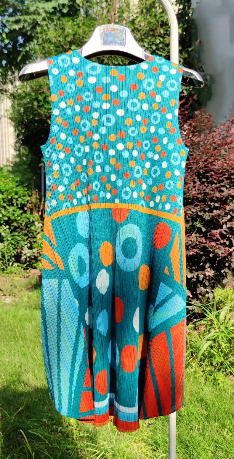 Issey Miyake Issey Miyake size:4 Blue vintage Yayoi Kusama donut skirt Size M / US 6-8 / IT 42-44 - 2 Thumbnail