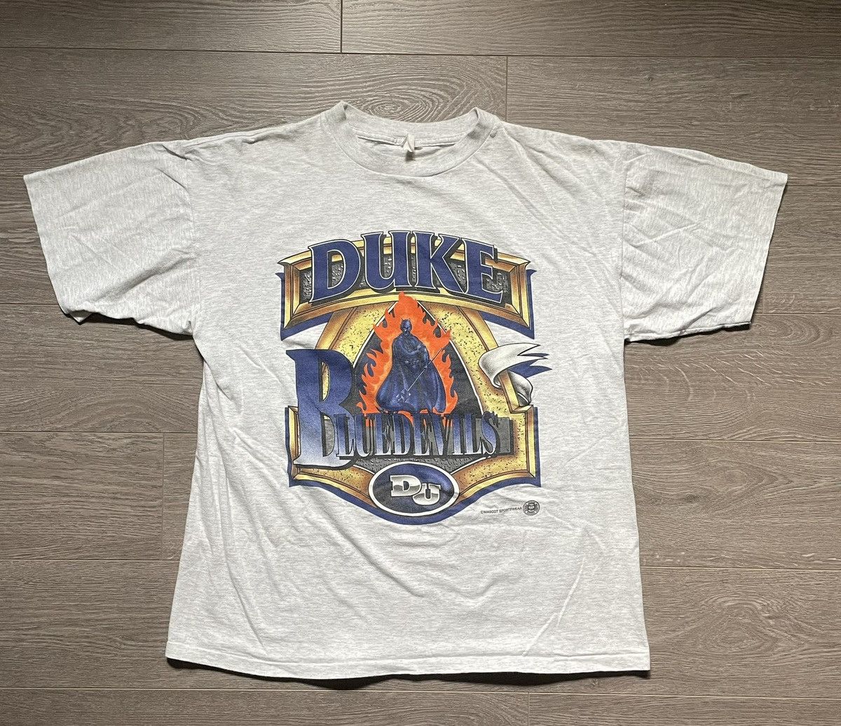 NCAA Vintage Duke Bluedevils Tee Size US XL / EU 56 / 4 - 1 Thumbnail